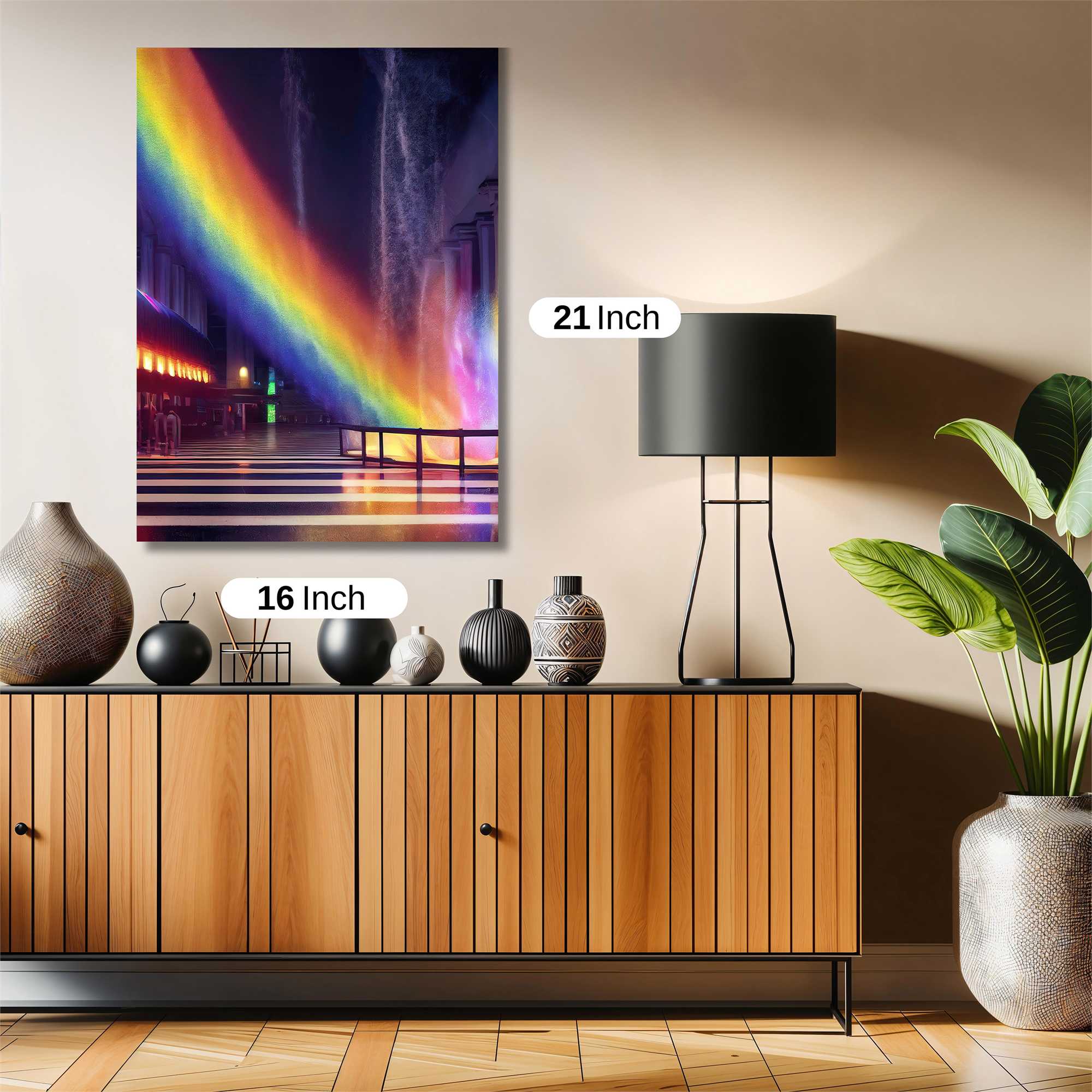 Rainbow Reverie Safe Wall Magnetic / M