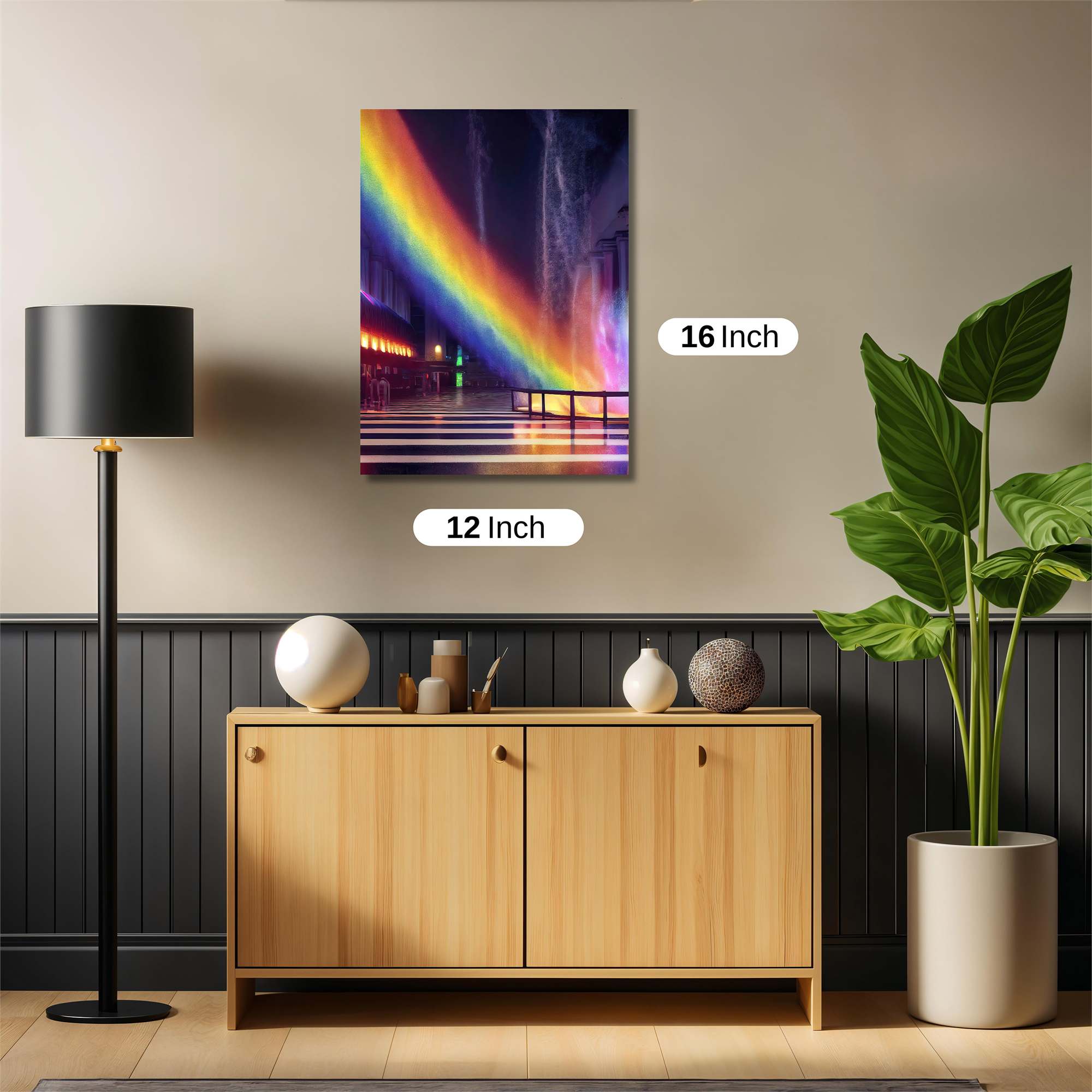 Rainbow Reverie Safe Wall Magnetic / M