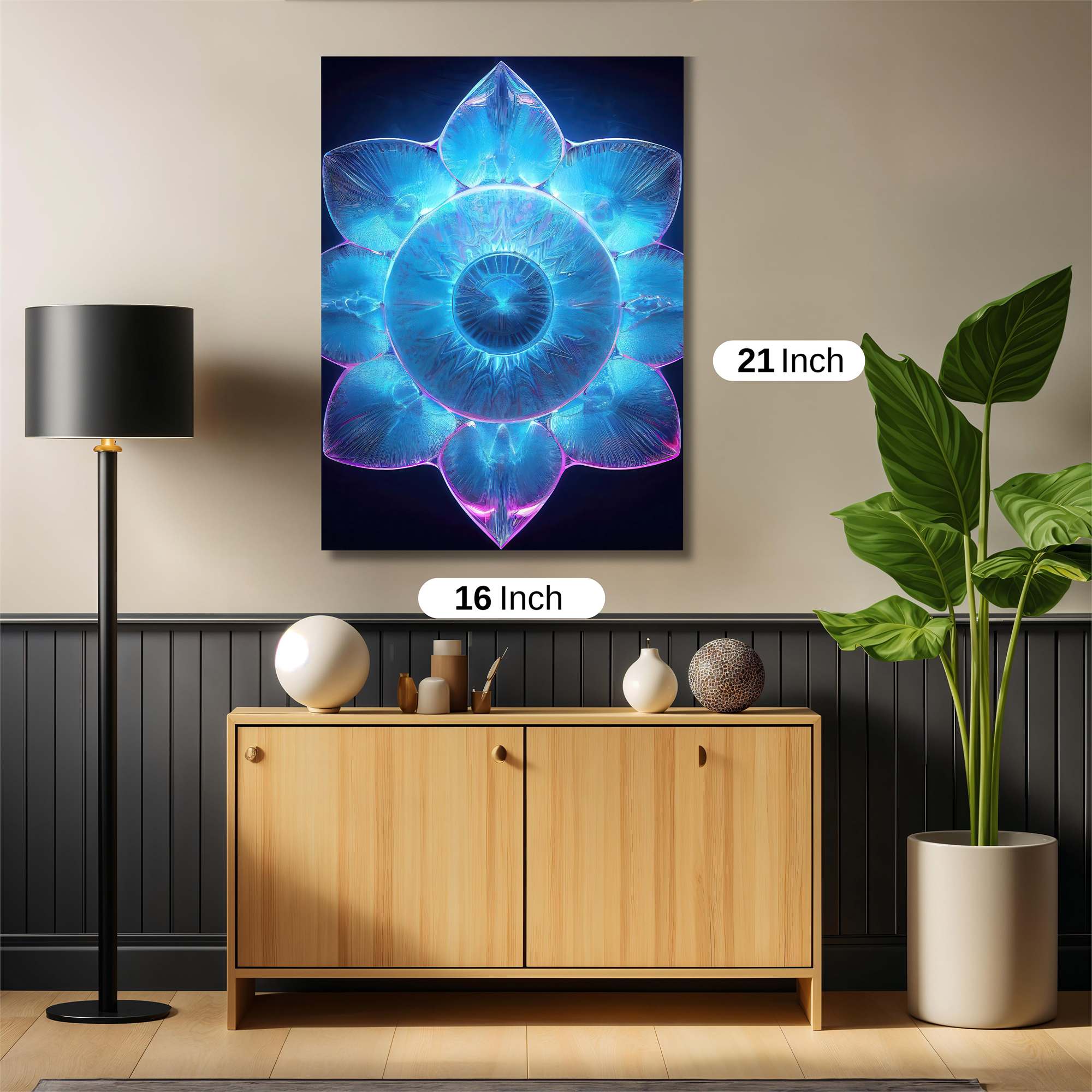 Lotus Radiance Safe Wall Magnetic / M