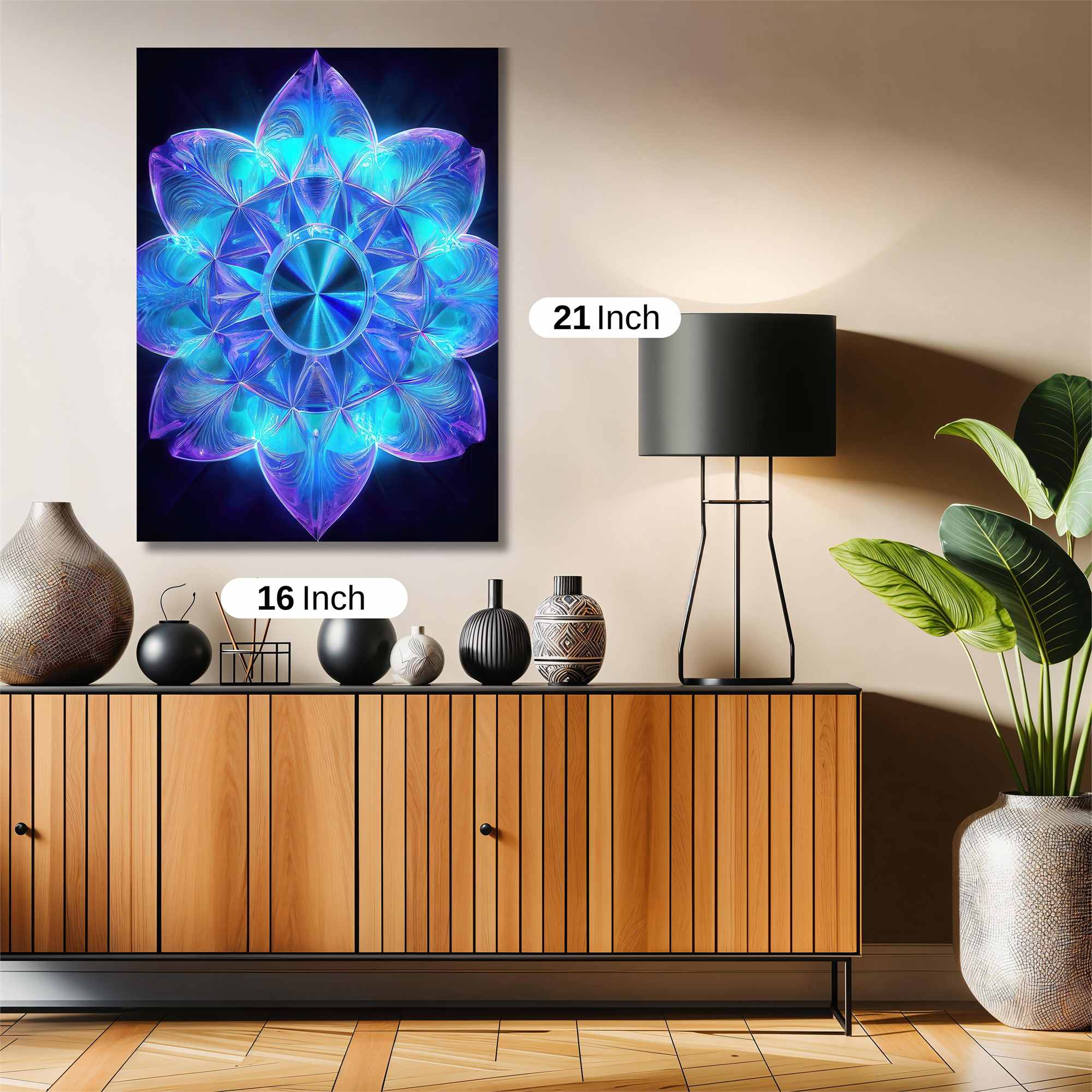 Crystal Serenity Safe Wall Magnetic / M