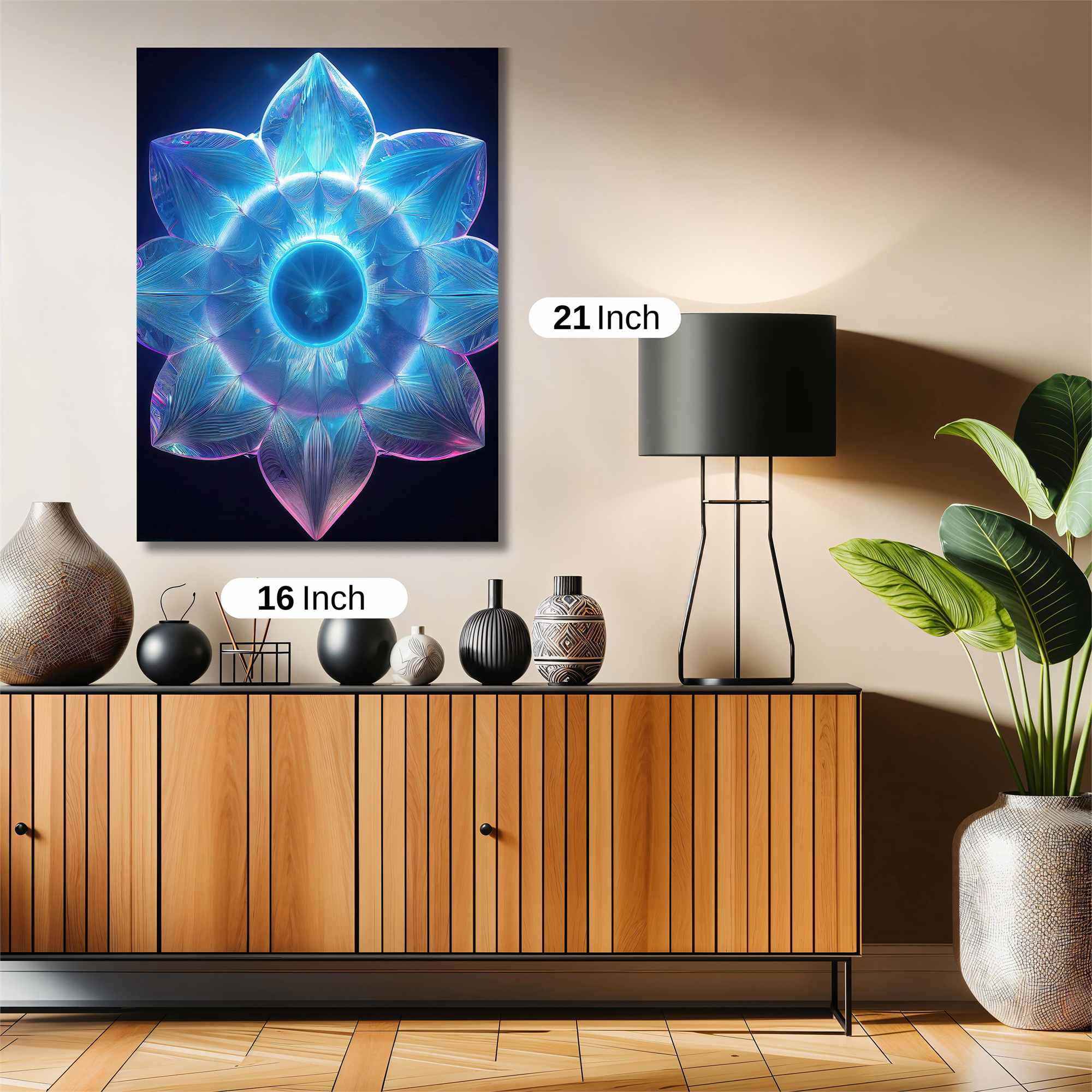 Crystal Serenity Safe Wall Magnetic / M