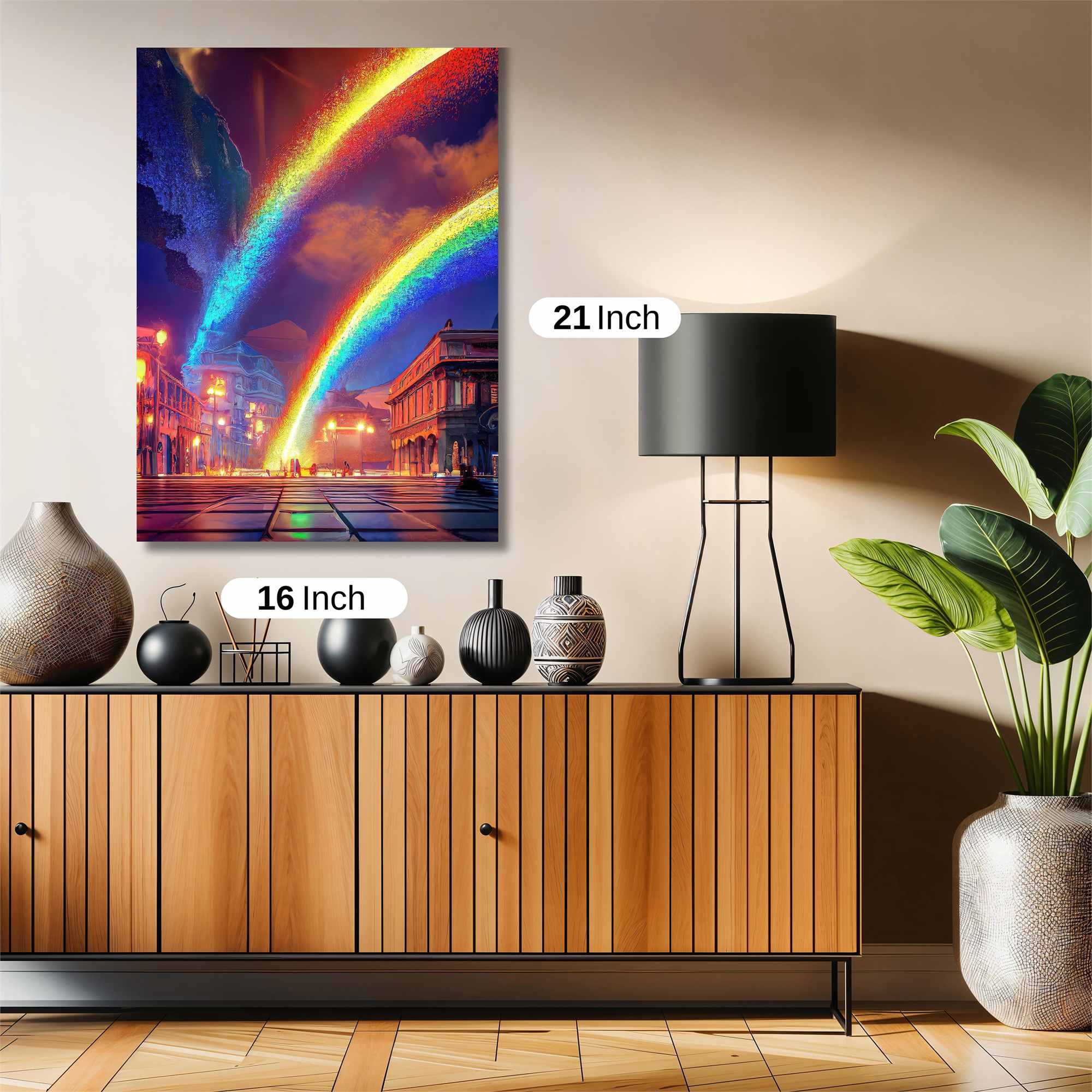 Rainbow Reverie Safe Wall Magnetic / M