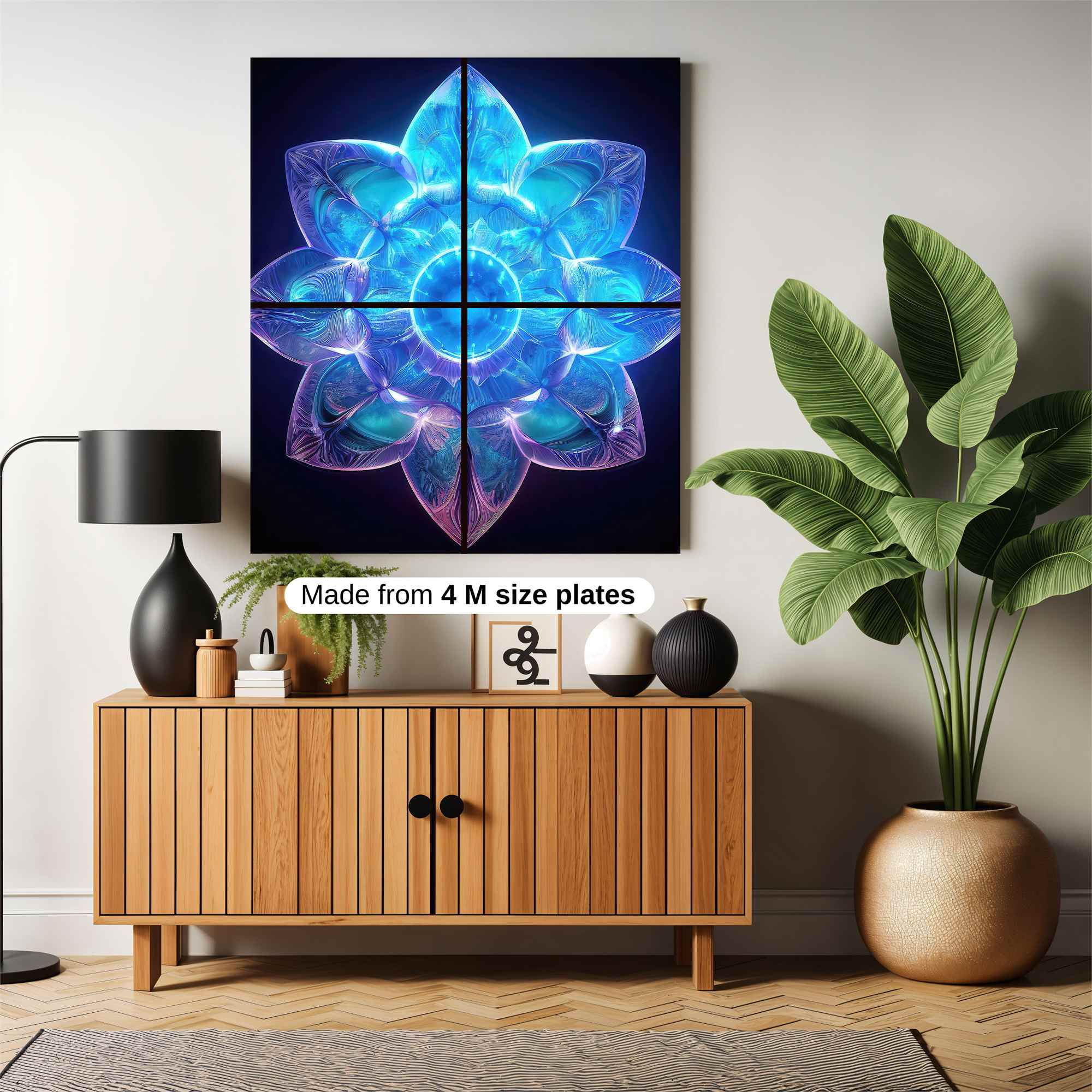 Crystal Serenity Safe Wall Magnetic / M