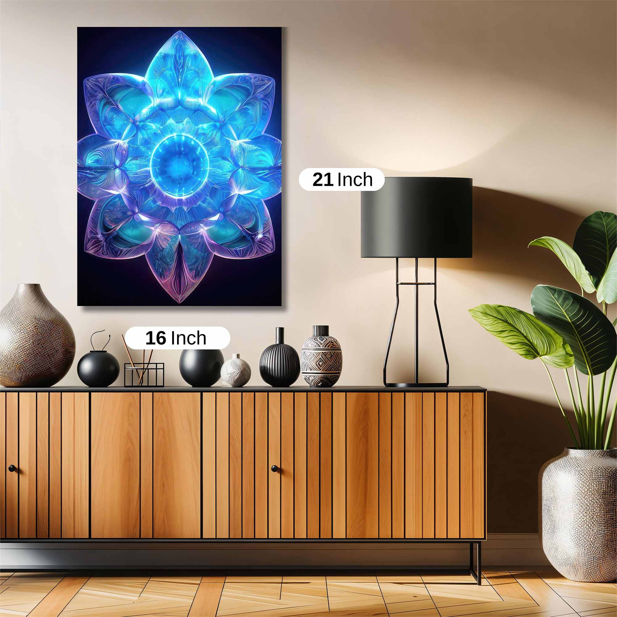 Crystal Serenity Safe Wall Magnetic / M