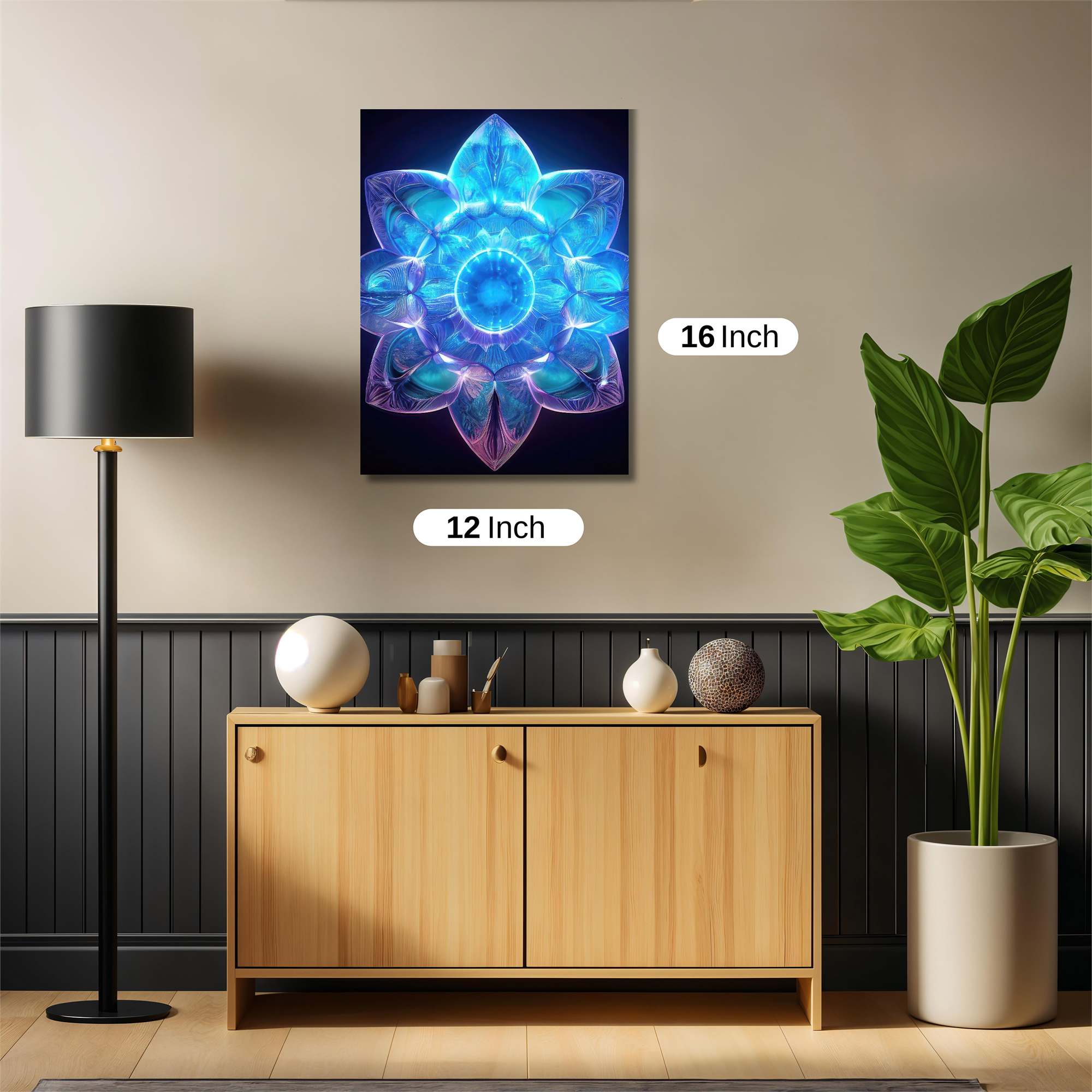 Crystal Serenity Safe Wall Magnetic / M