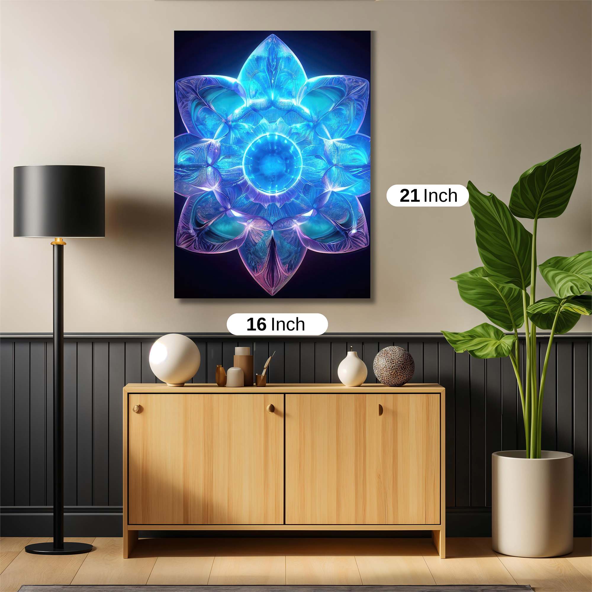 Crystal Serenity Safe Wall Magnetic / M