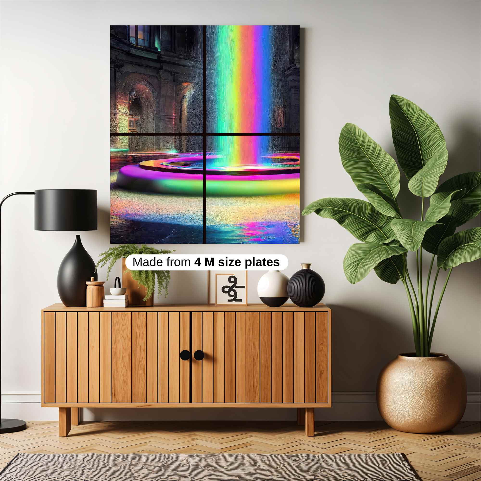 Rainbow Reverie Safe Wall Magnetic / M