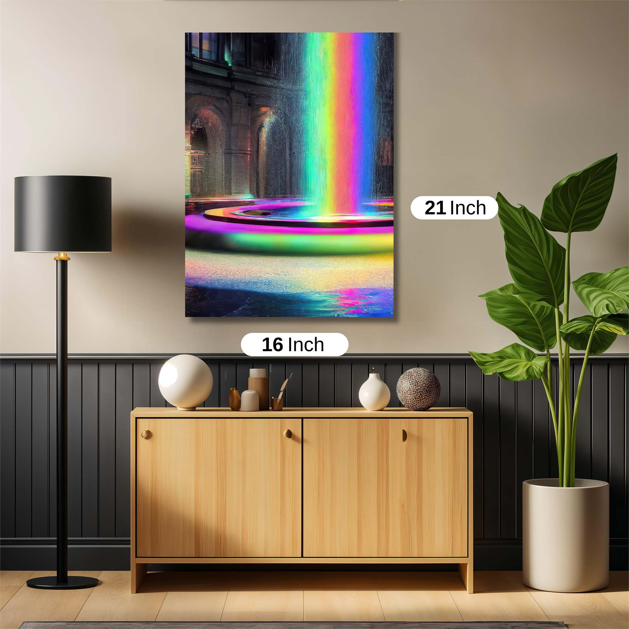 Rainbow Reverie Safe Wall Magnetic / M