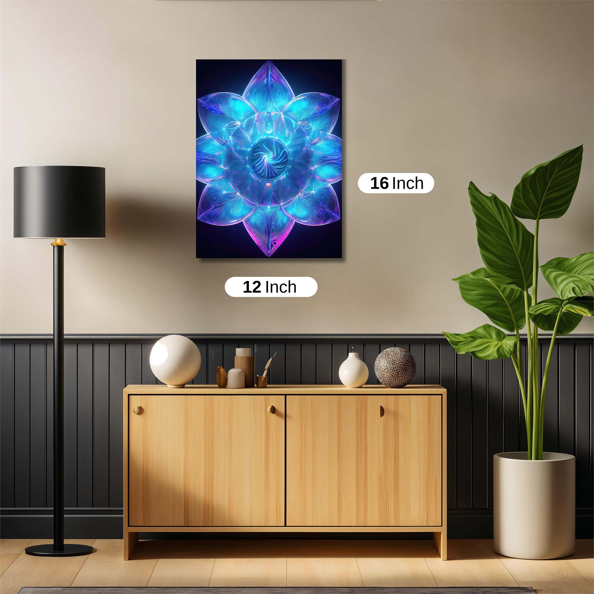 Lotus Radiance Safe Wall Magnetic / M
