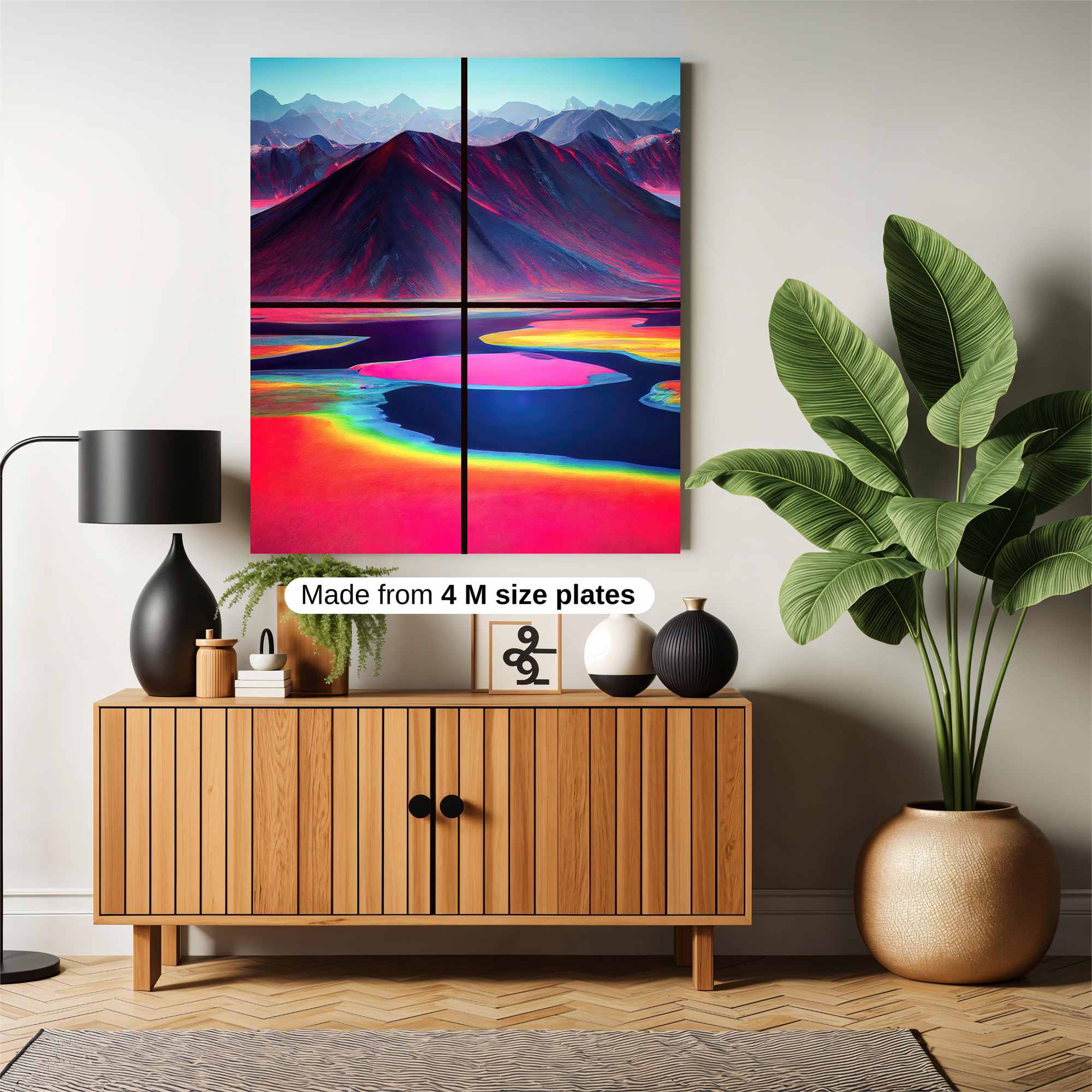 Rainbow Serenity Safe Wall Magnetic / M
