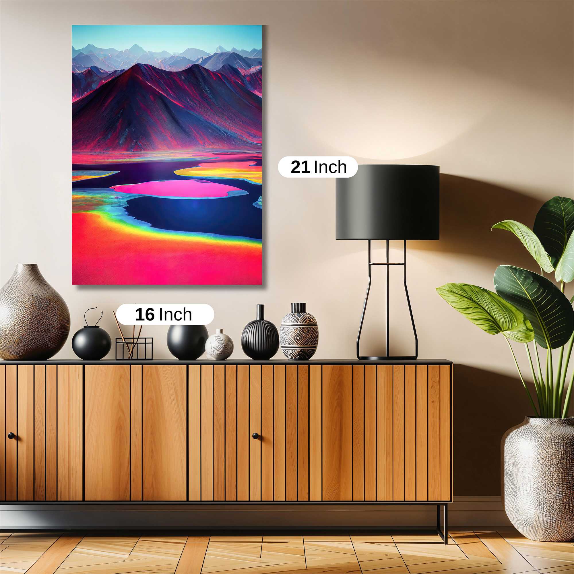 Rainbow Serenity Safe Wall Magnetic / M