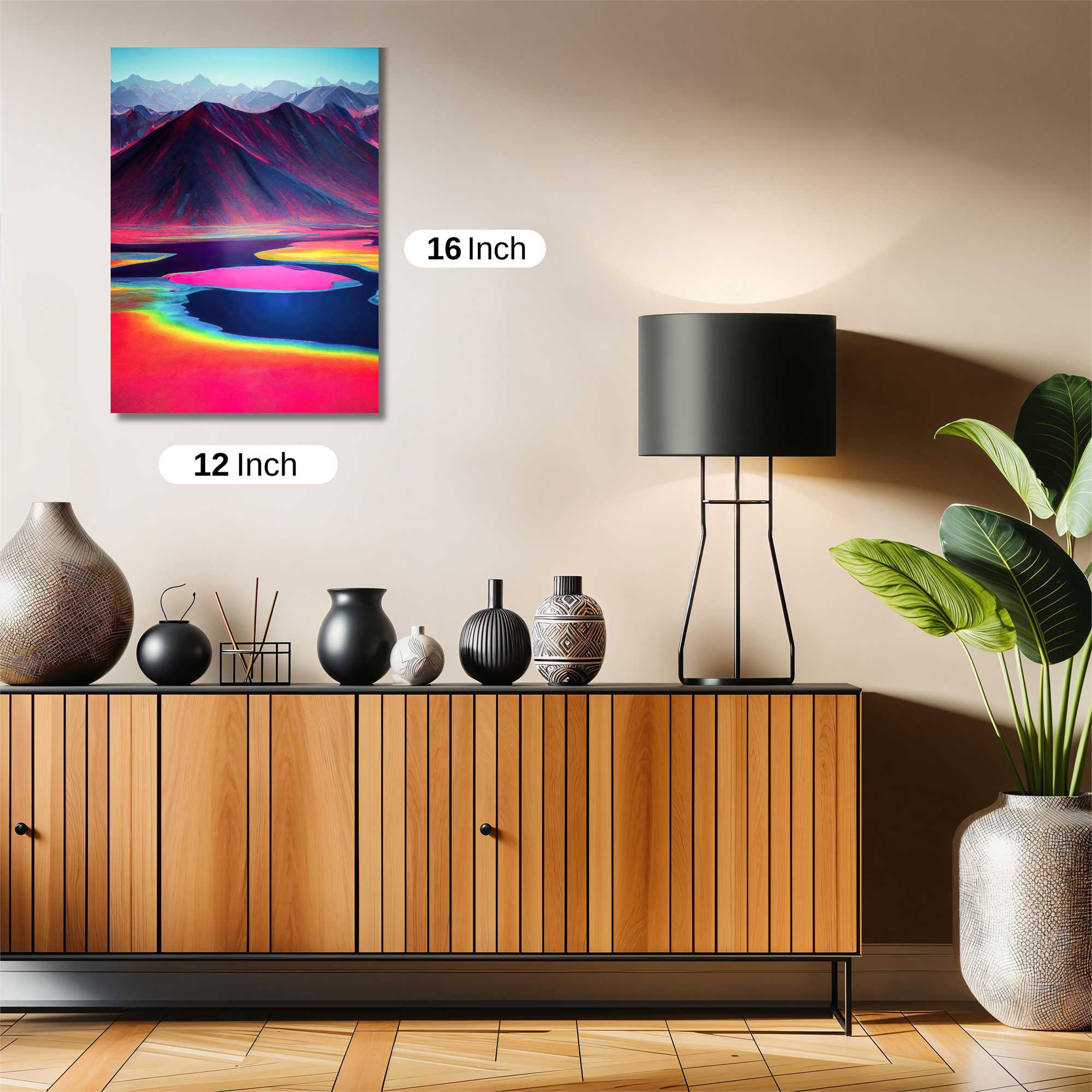Rainbow Serenity Safe Wall Magnetic / M