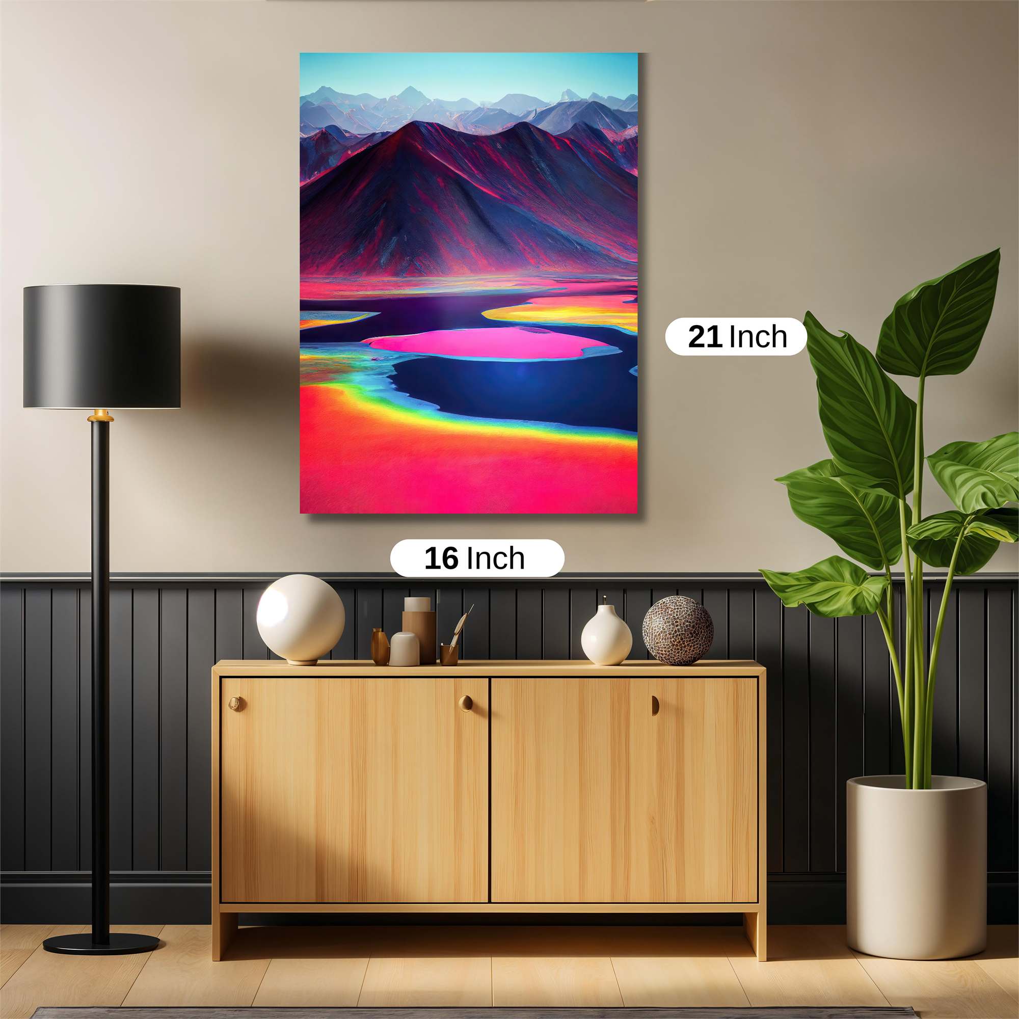 Rainbow Serenity Safe Wall Magnetic / M