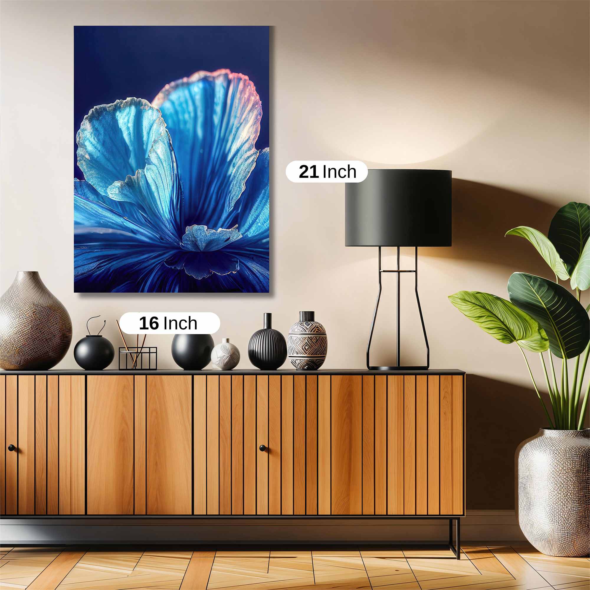 Blue Enigma Safe Wall Magnetic / M
