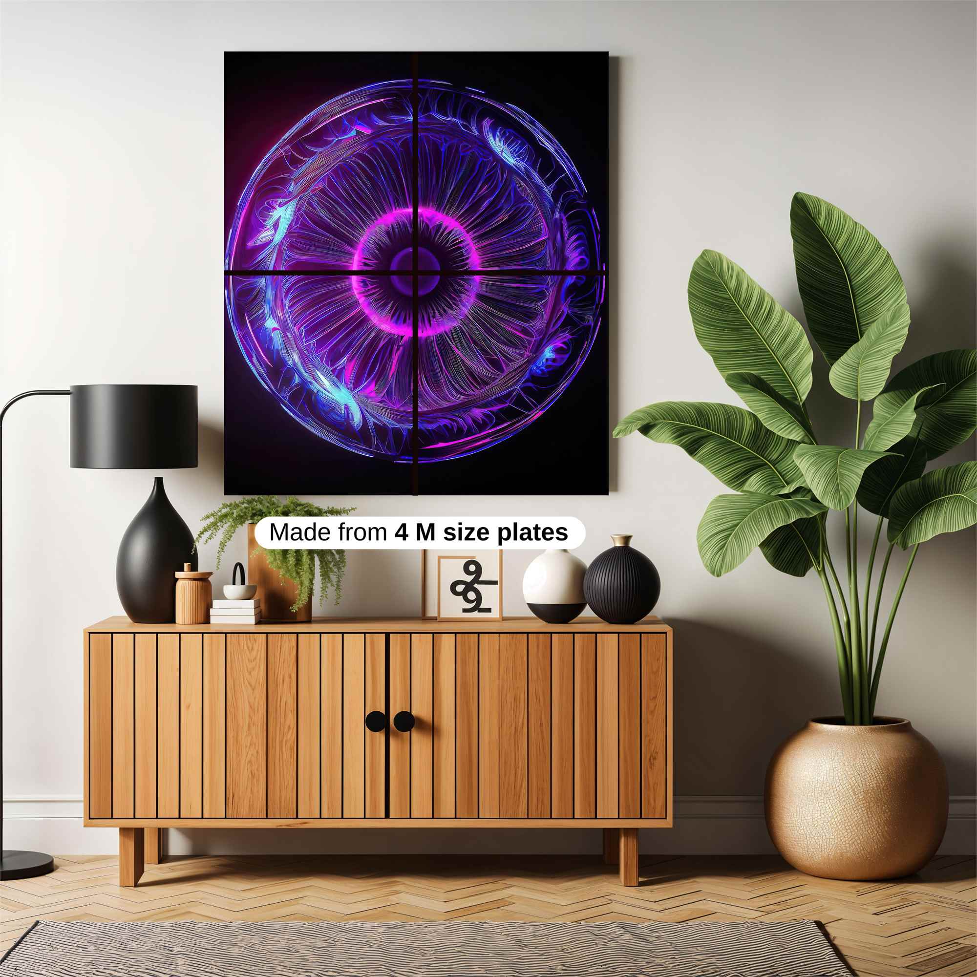 Cosmic Whirl Safe Wall Magnetic / M