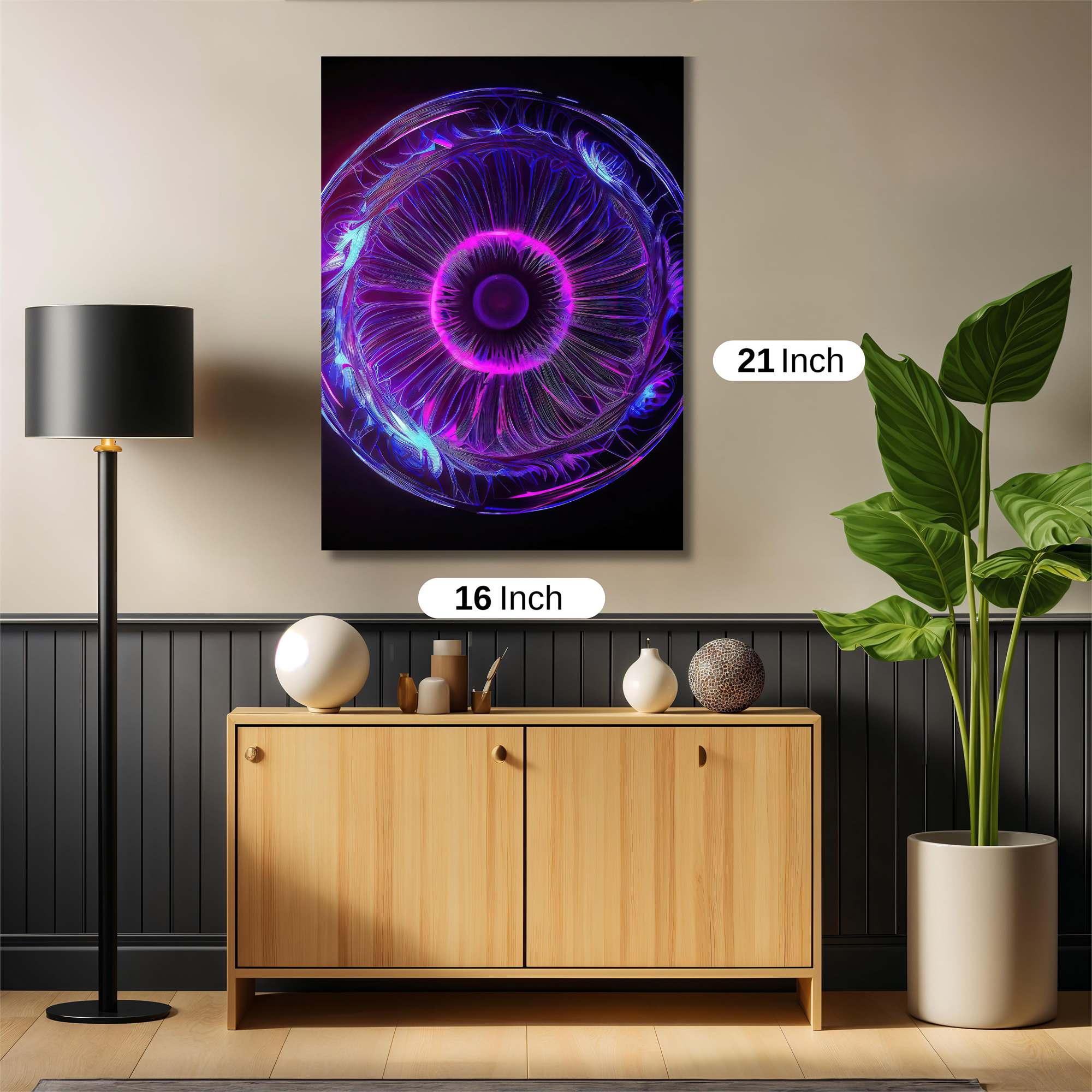 Cosmic Whirl Safe Wall Magnetic / M