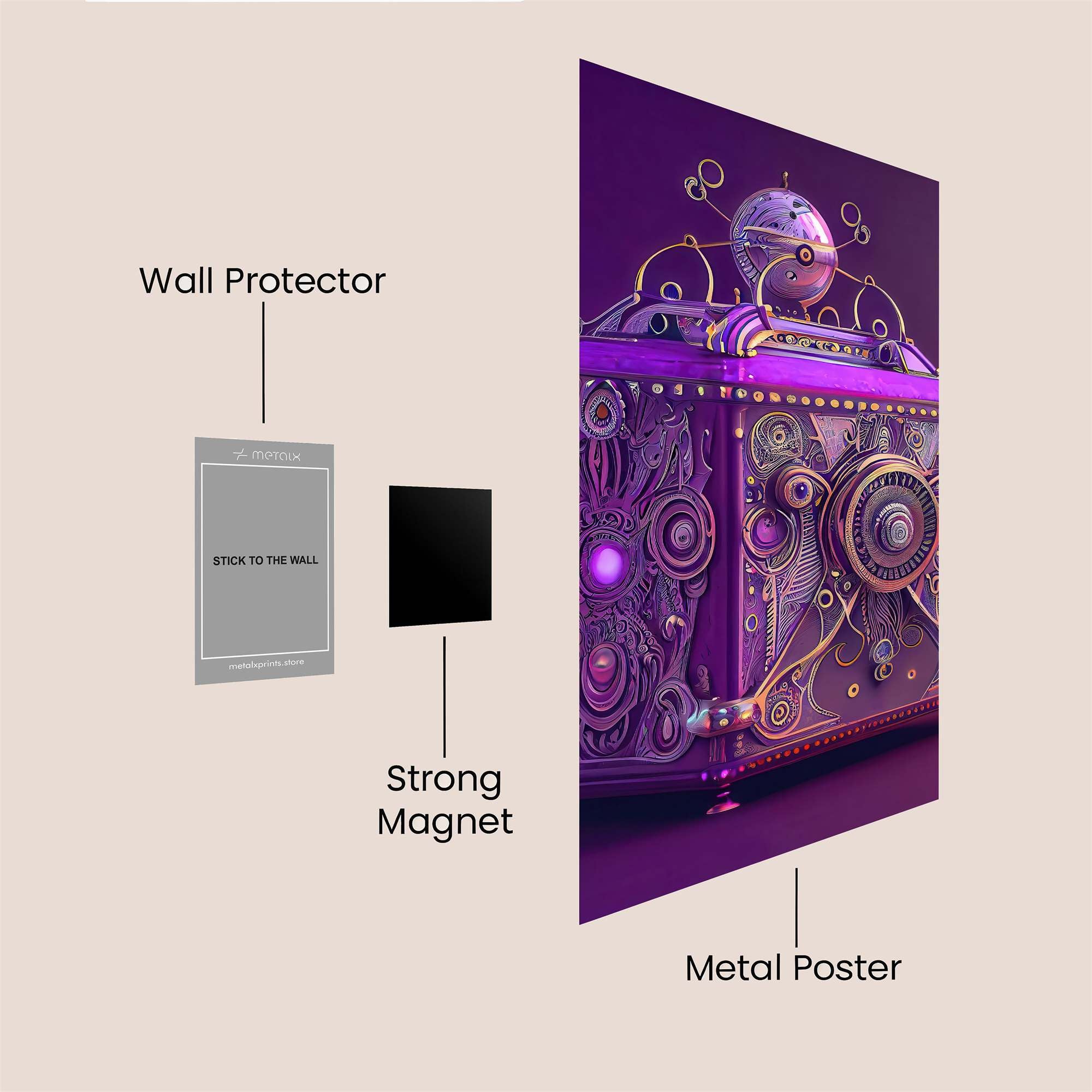 Mystic Enigma Safe Wall Magnetic / M