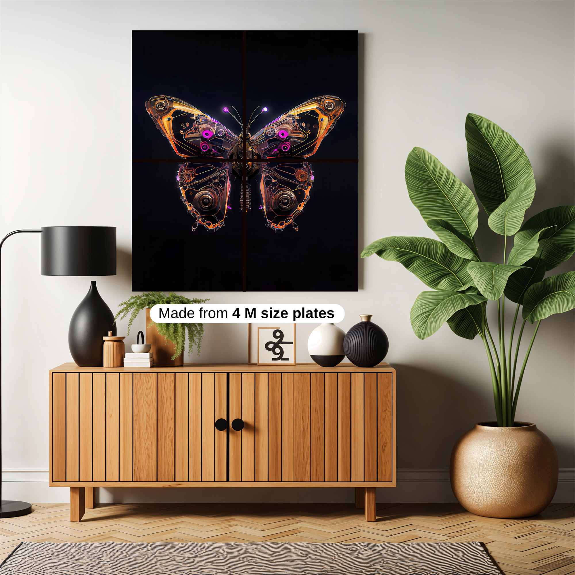 Butterfly Ethereal Safe Wall Magnetic / M