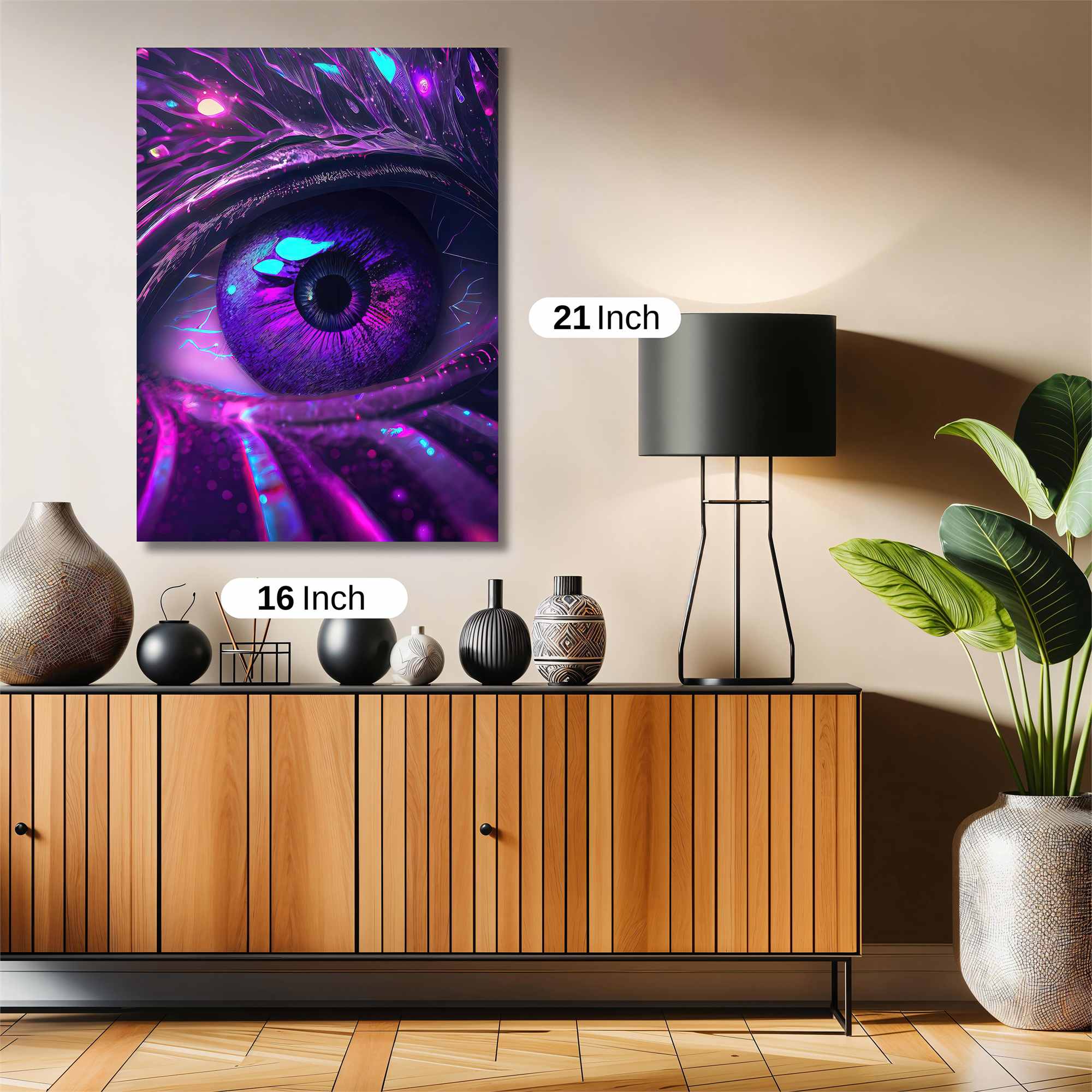 Mystic Gaze Safe Wall Magnetic / M