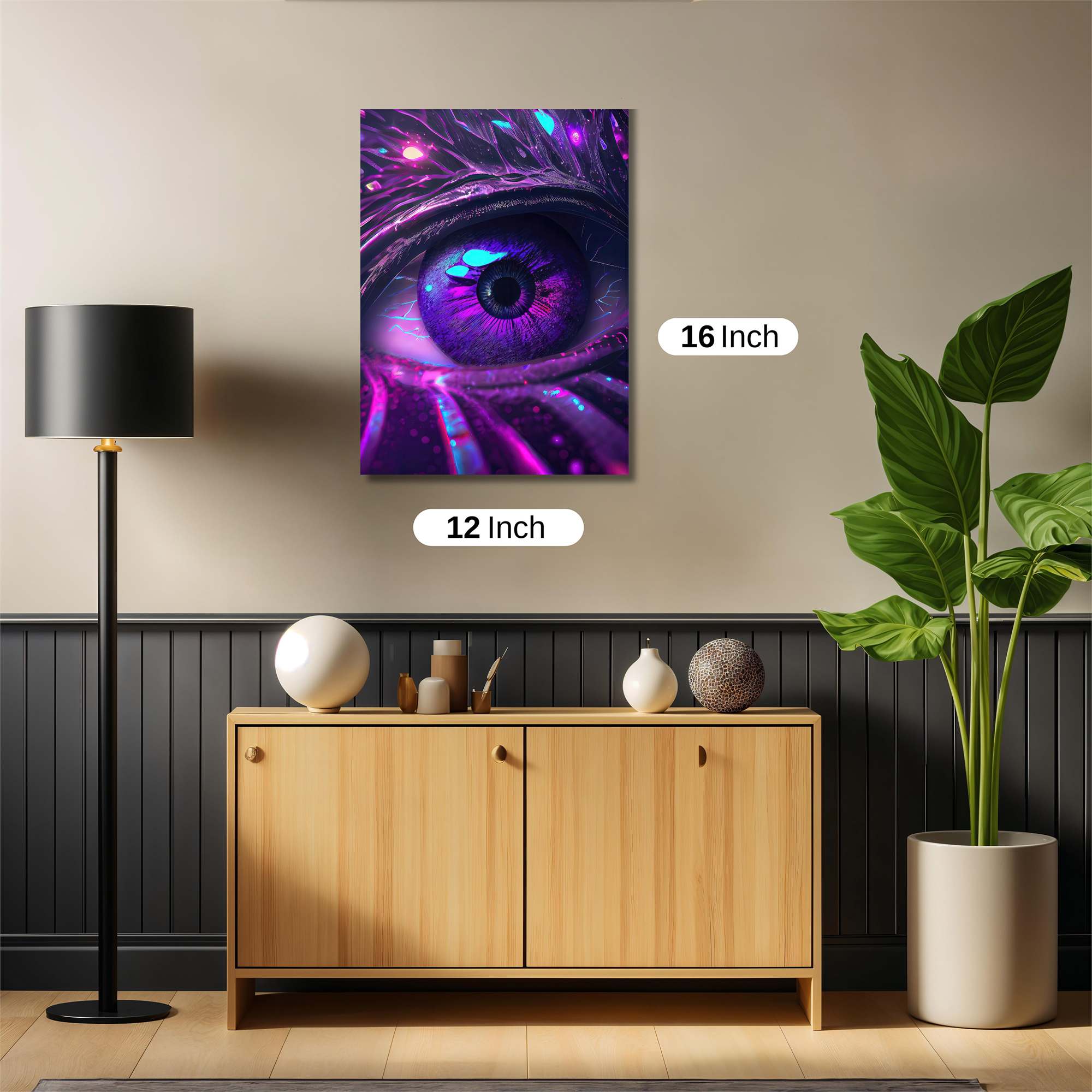 Mystic Gaze Safe Wall Magnetic / M