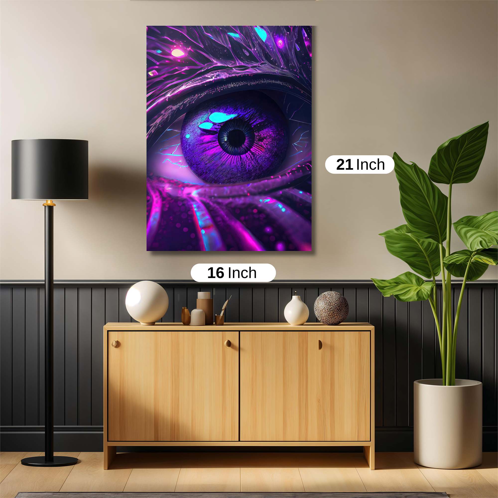 Mystic Gaze Safe Wall Magnetic / M