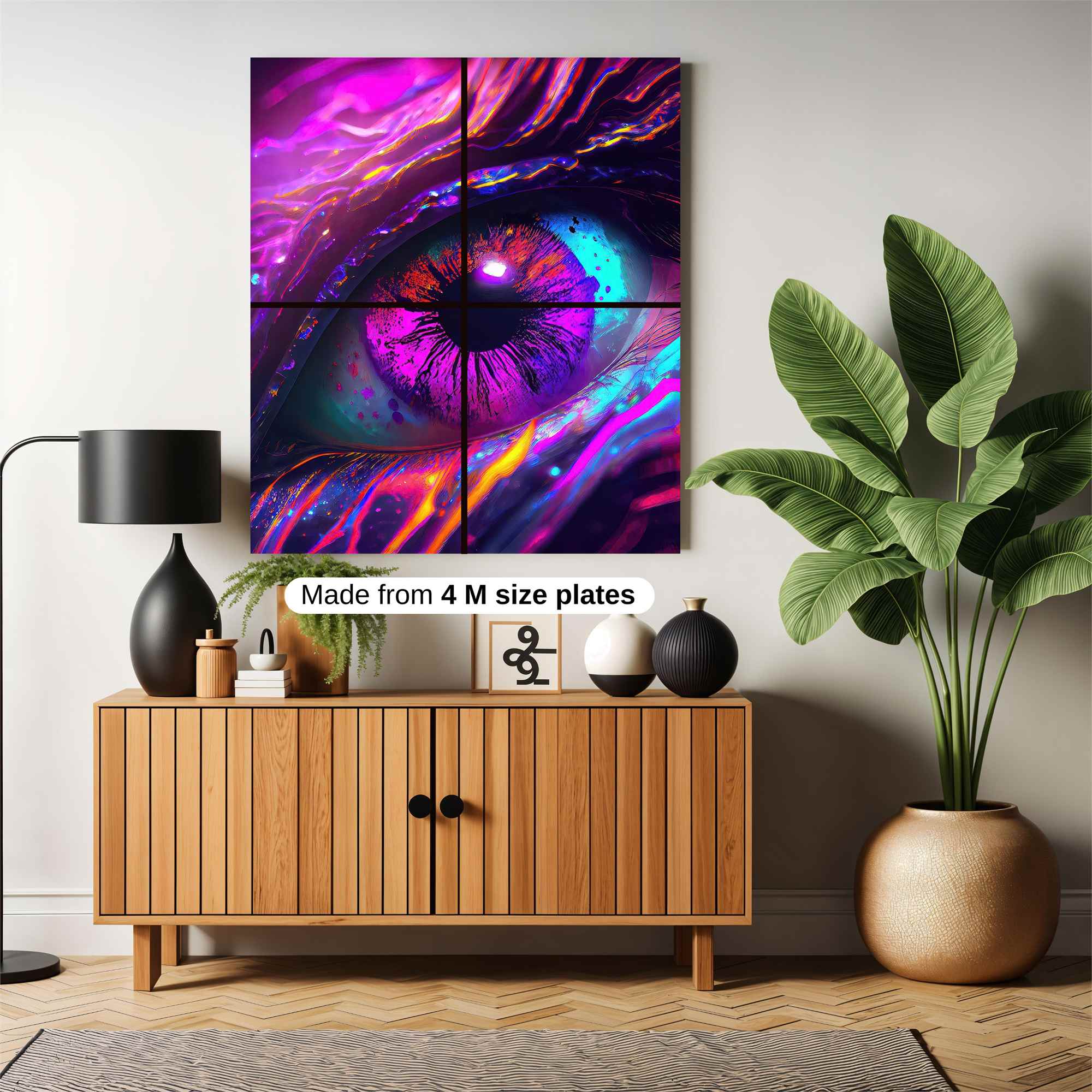 Neon Gaze Safe Wall Magnetic / M