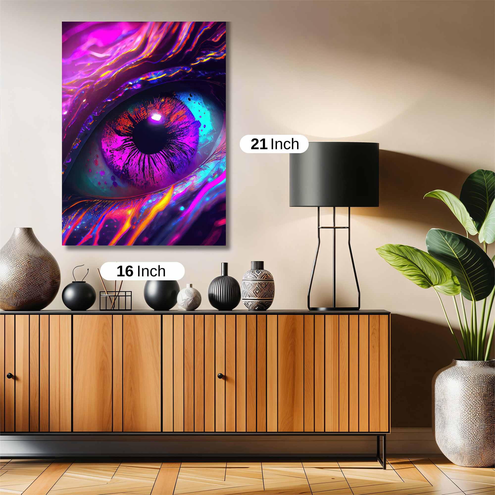 Neon Gaze Safe Wall Magnetic / M