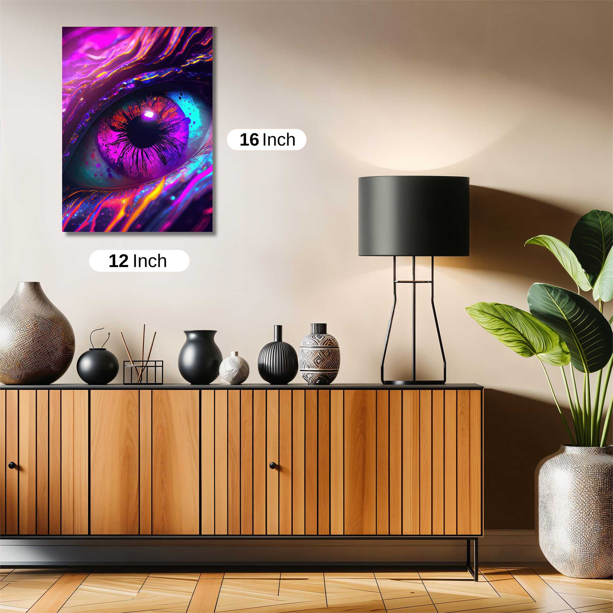 Neon Gaze Safe Wall Magnetic / M