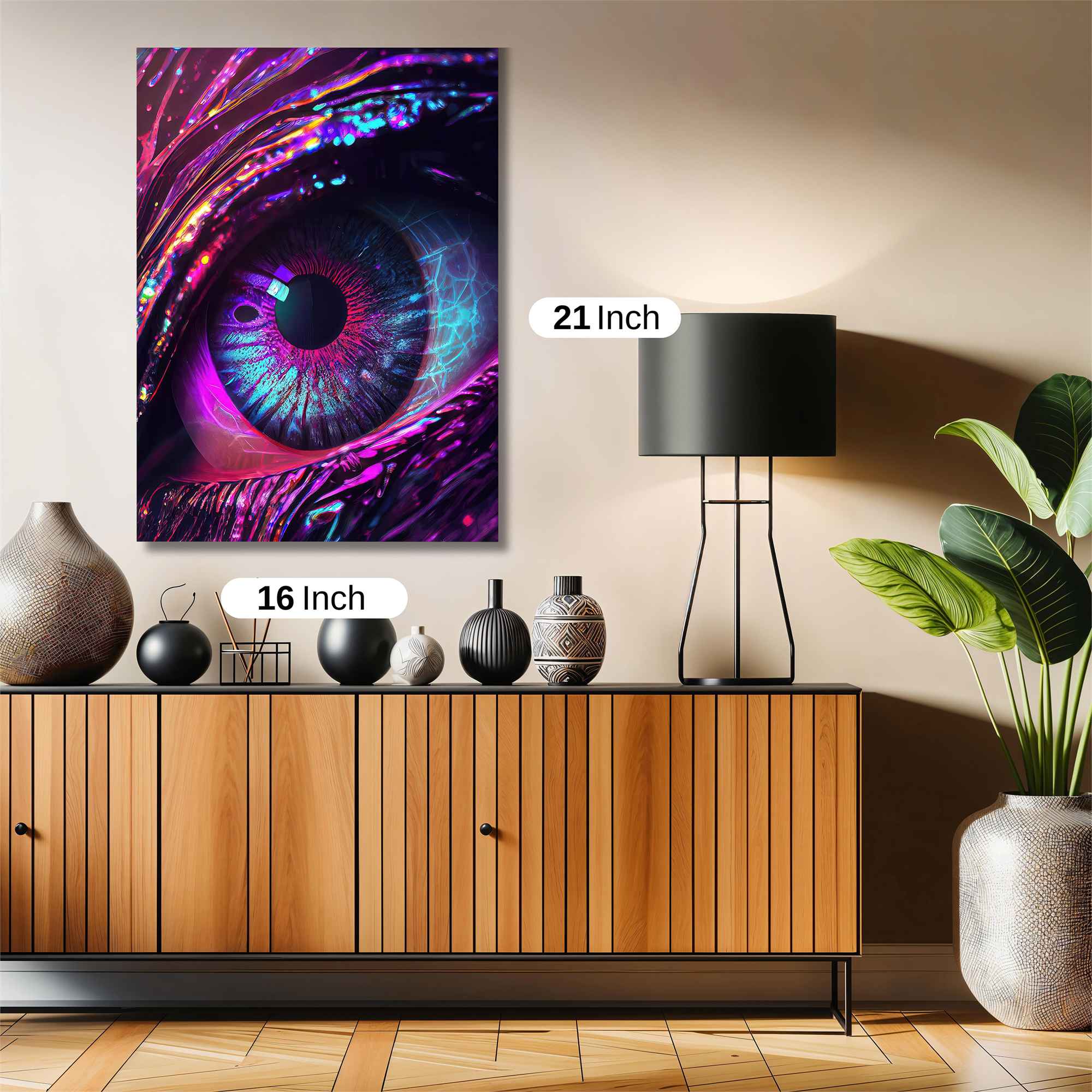 Mystic Gaze Safe Wall Magnetic / M