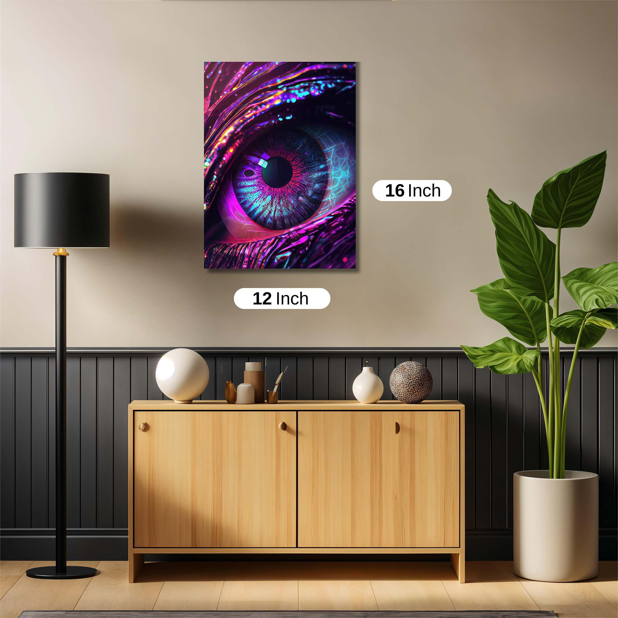 Mystic Gaze Safe Wall Magnetic / M