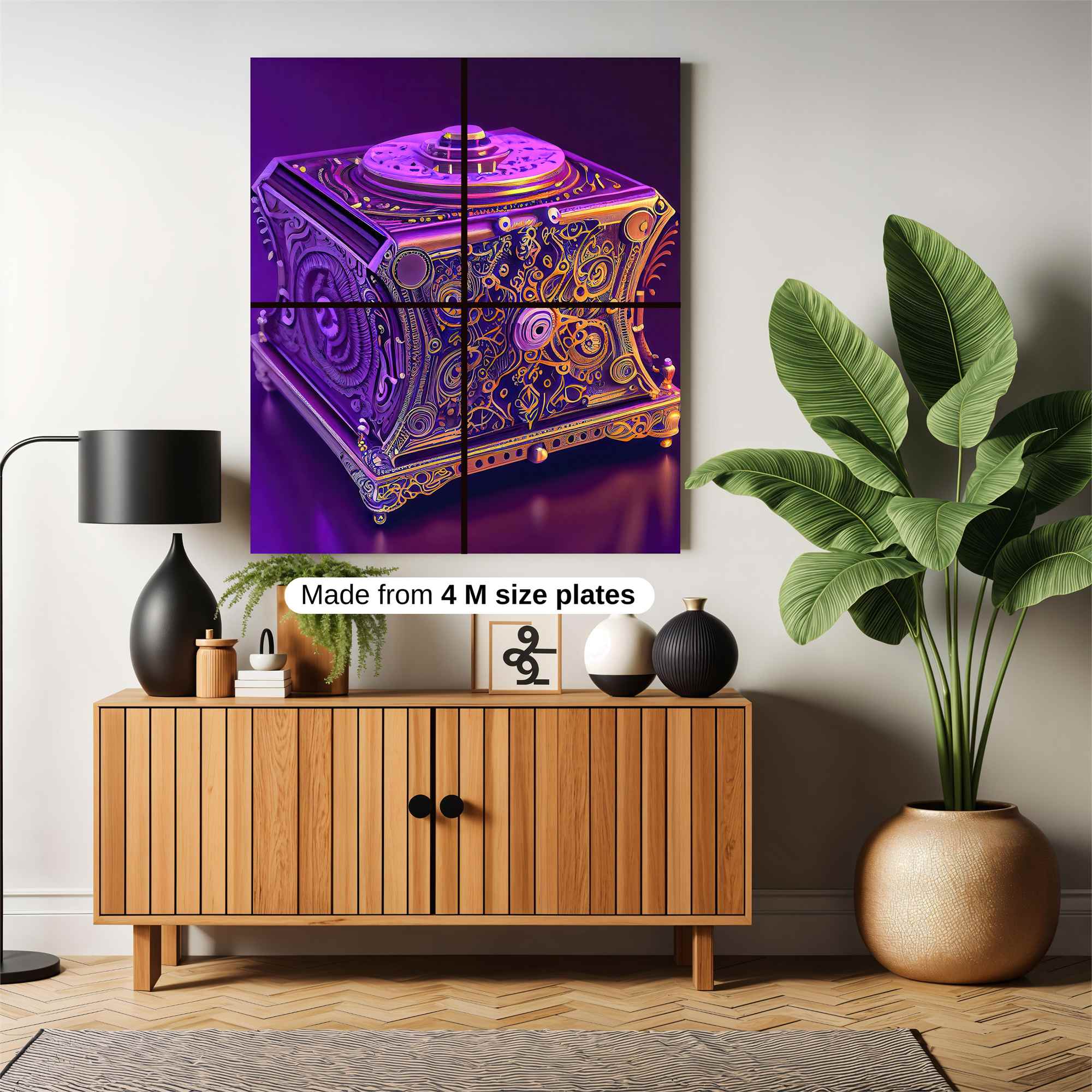 Mystic Box Safe Wall Magnetic / M