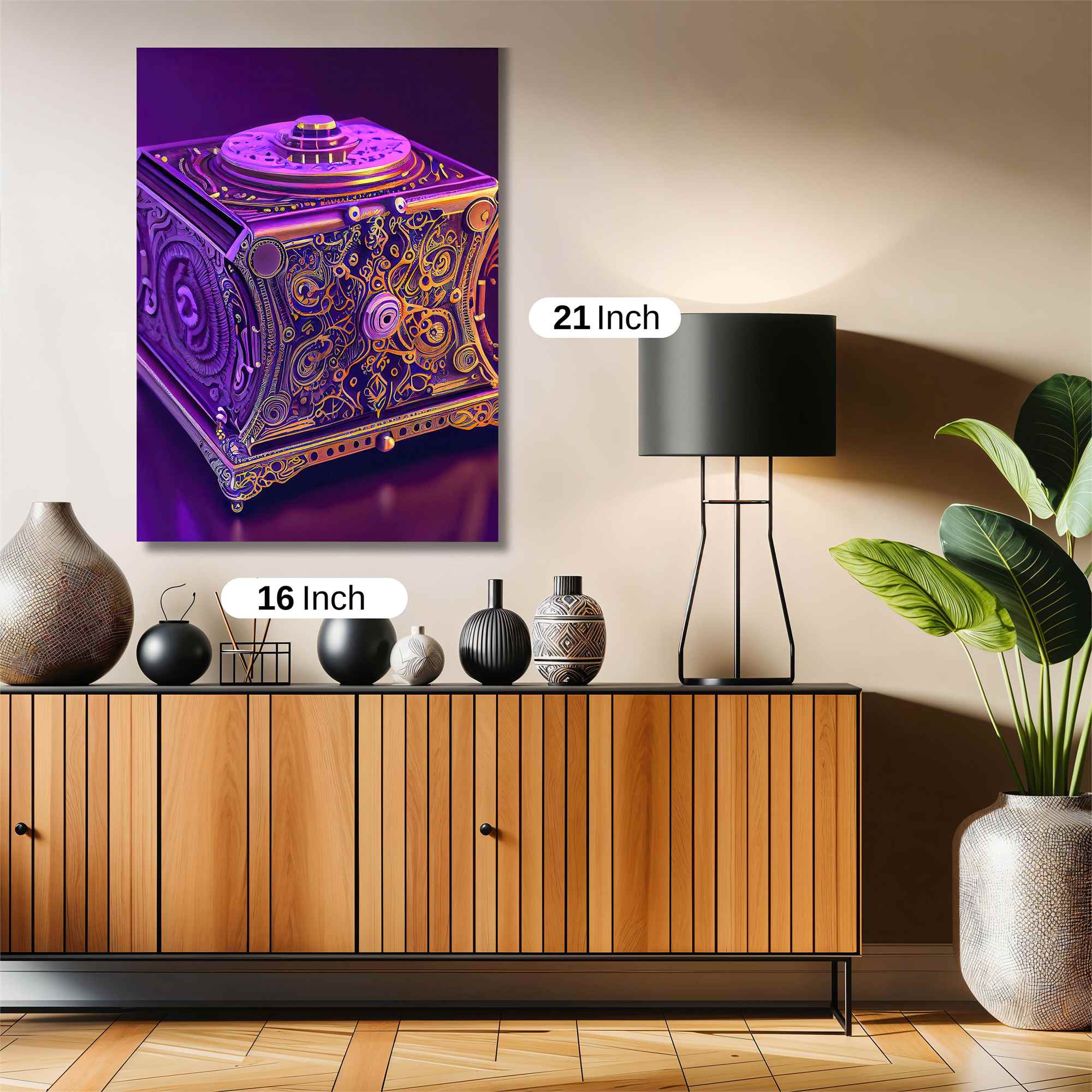Mystic Box Safe Wall Magnetic / M