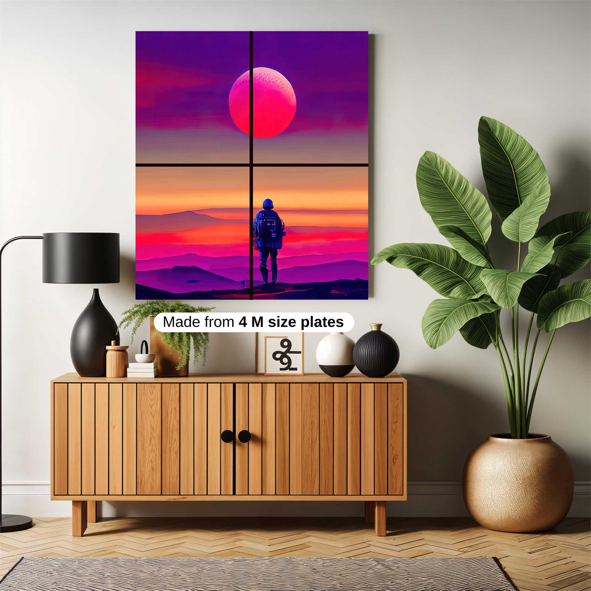 Astronaut Serenity Safe Wall Magnetic / M