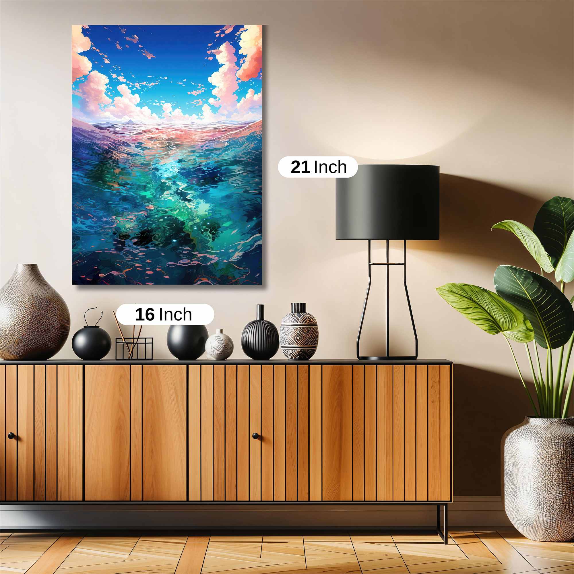 Skyward Serenity Safe Wall Magnetic / M