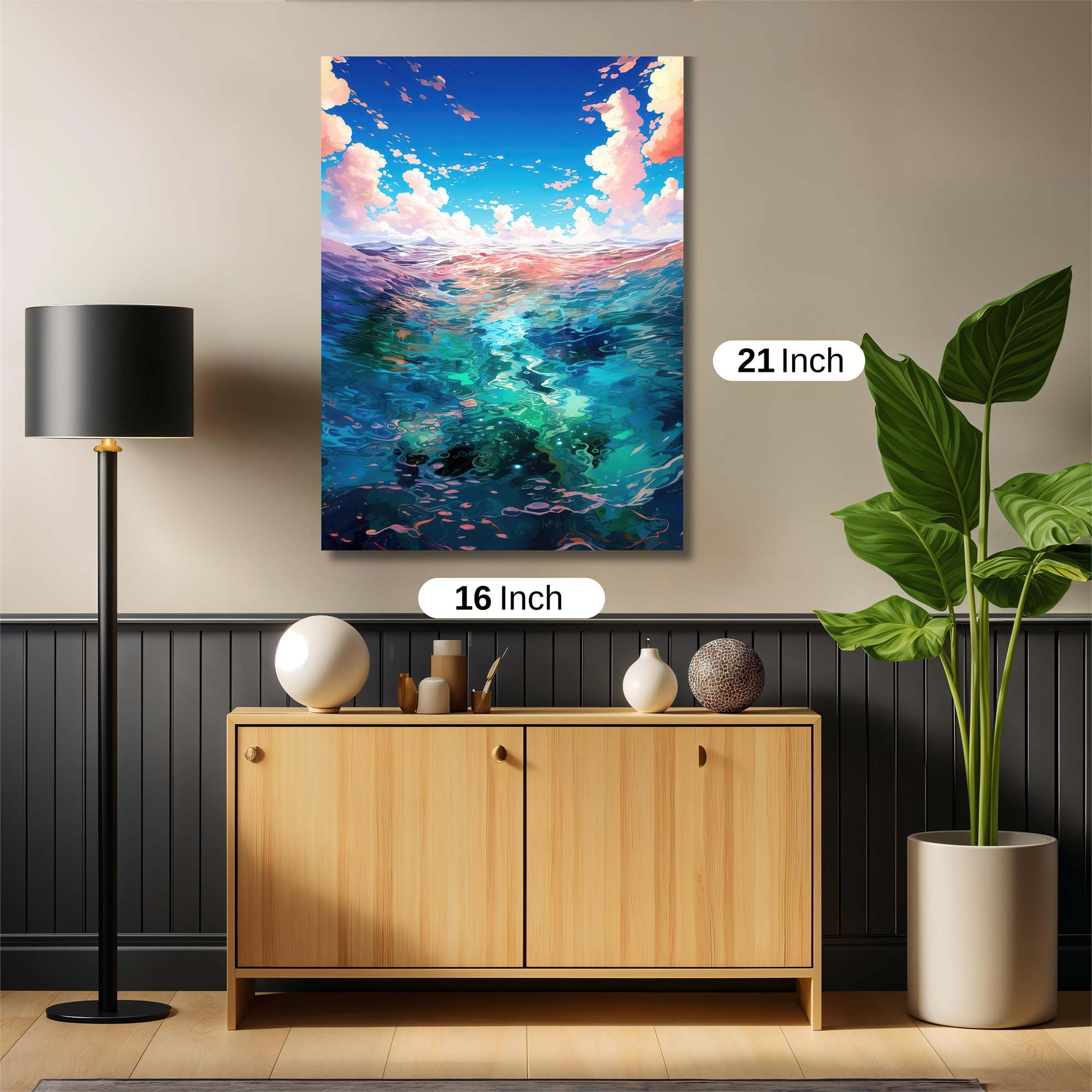Skyward Serenity Safe Wall Magnetic / M