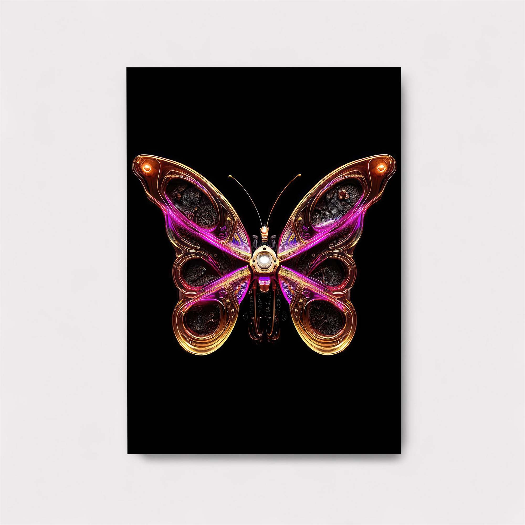Steampunk Butterfly Safe Wall Magnetic / M