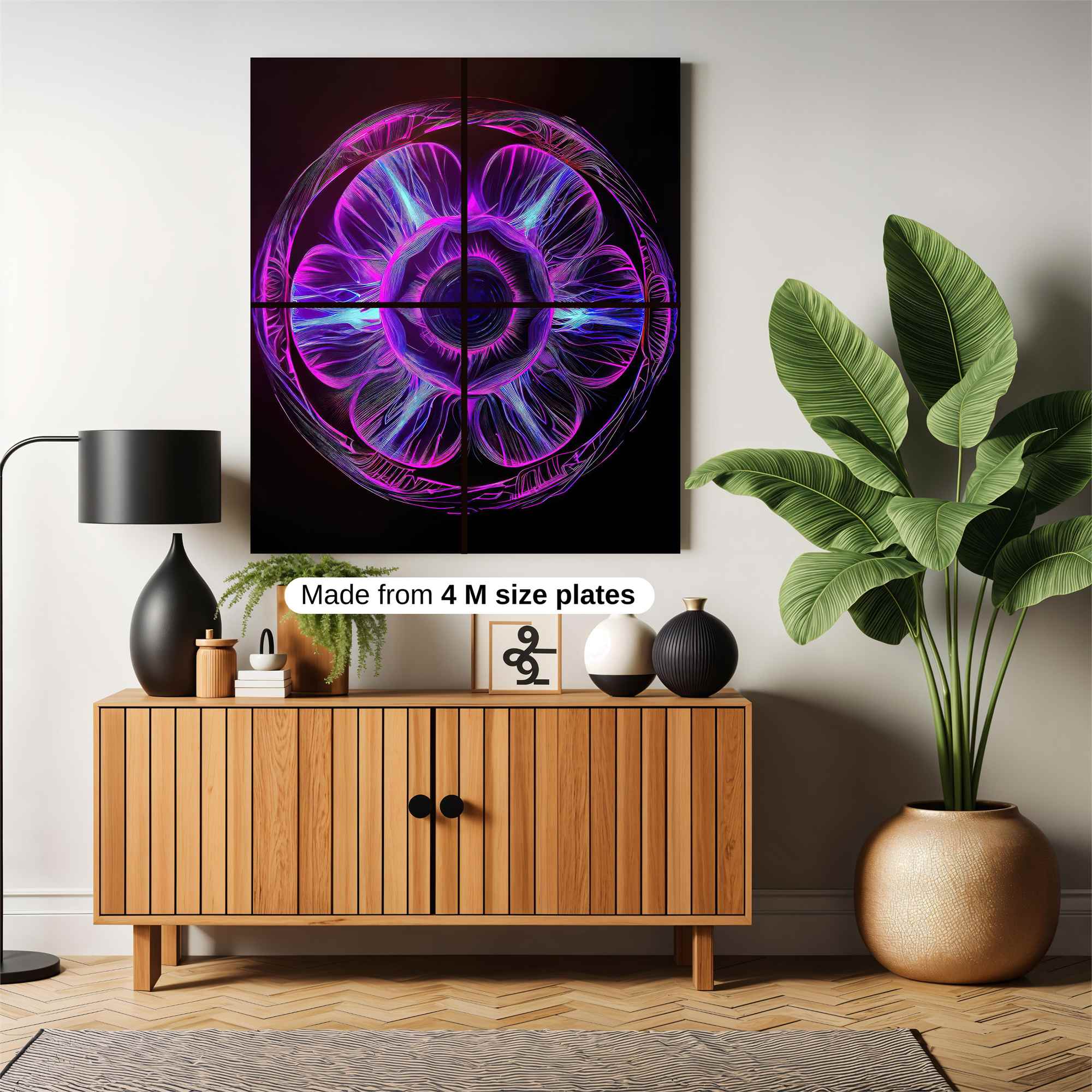 Cosmic Bloom Safe Wall Magnetic / M