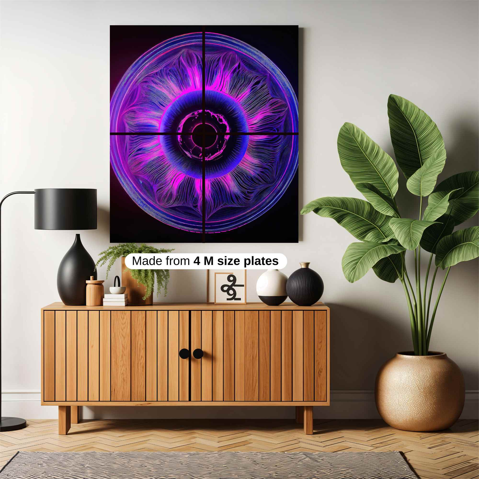 Cosmic Bloom Safe Wall Magnetic / M