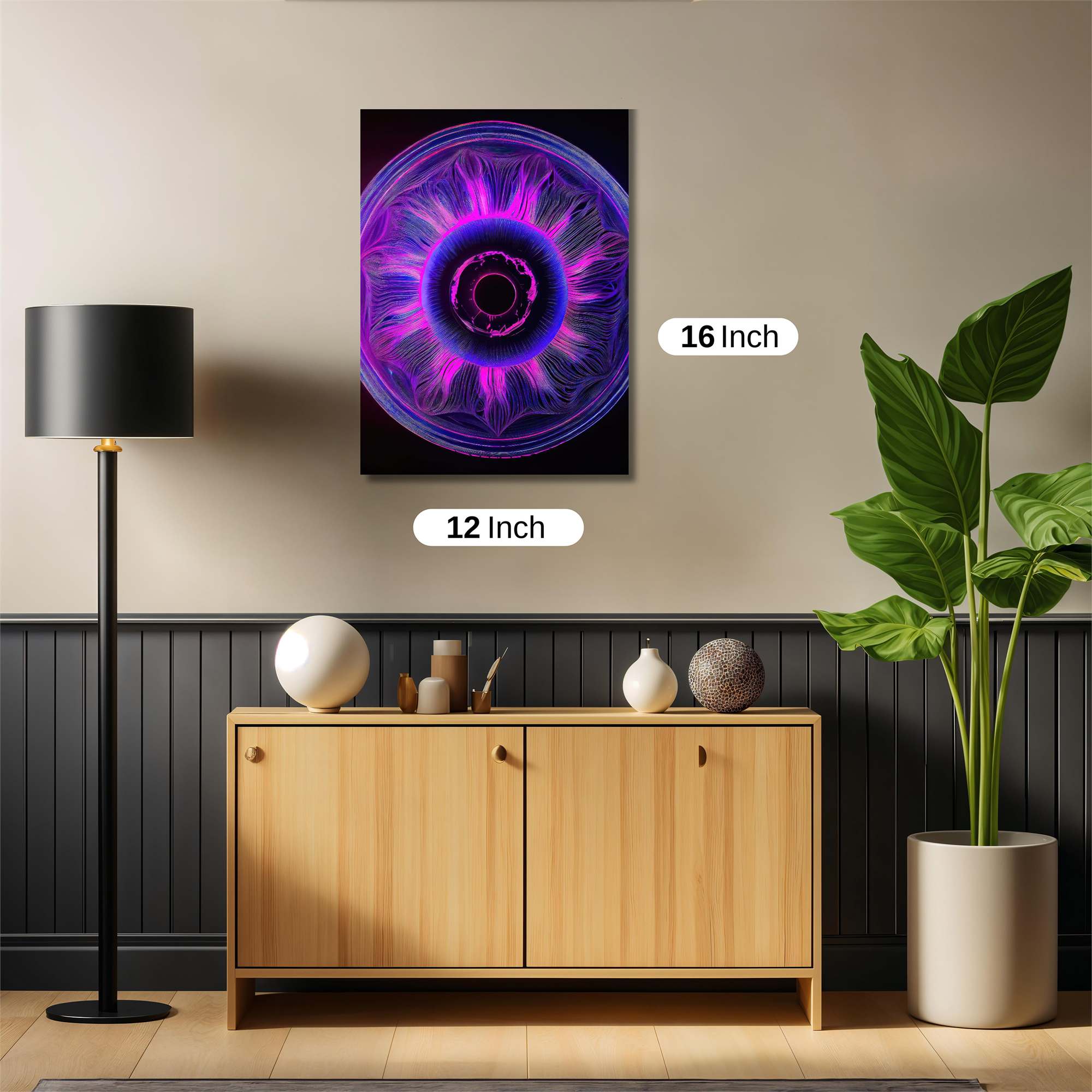 Cosmic Bloom Safe Wall Magnetic / M