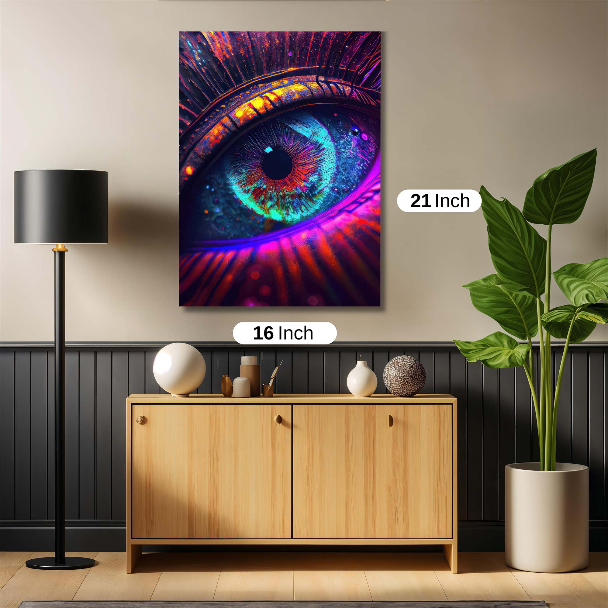 Cosmic Gaze Safe Wall Magnetic / M