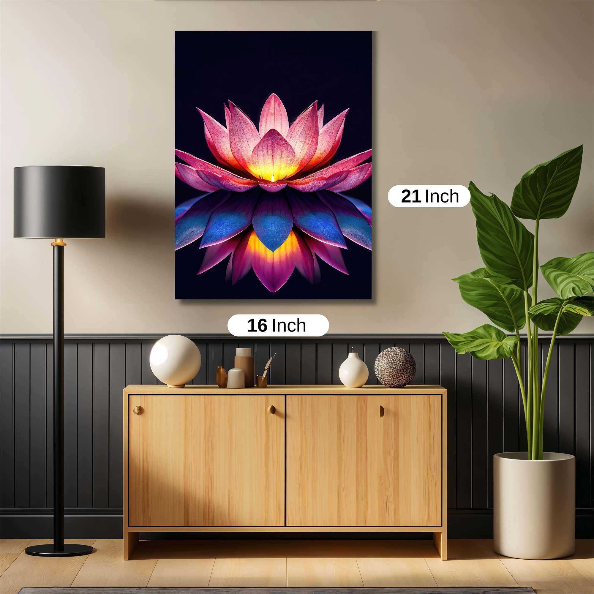 Lotus Radiance Safe Wall Magnetic / M