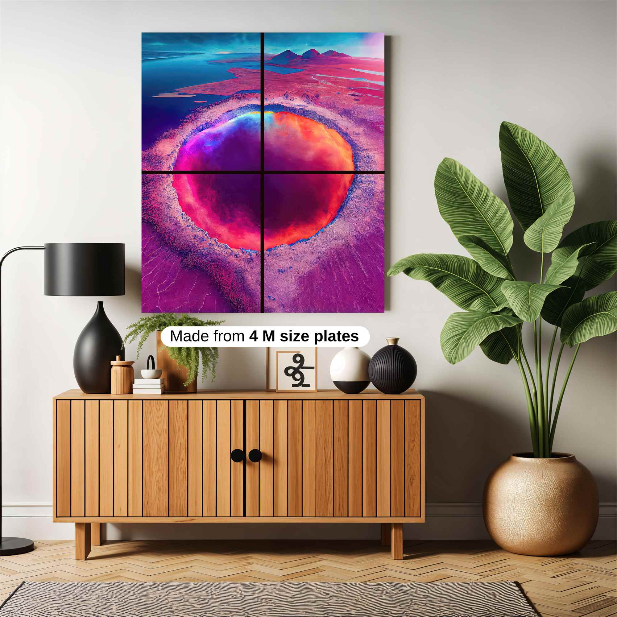 Cosmic Whirl Safe Wall Magnetic / M