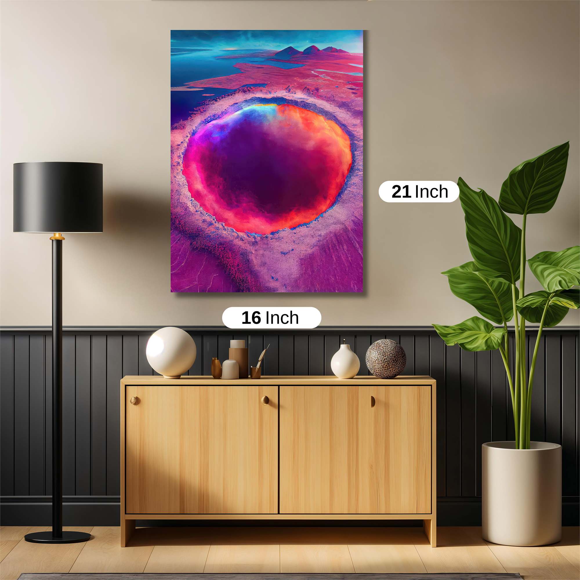 Cosmic Whirl Safe Wall Magnetic / M