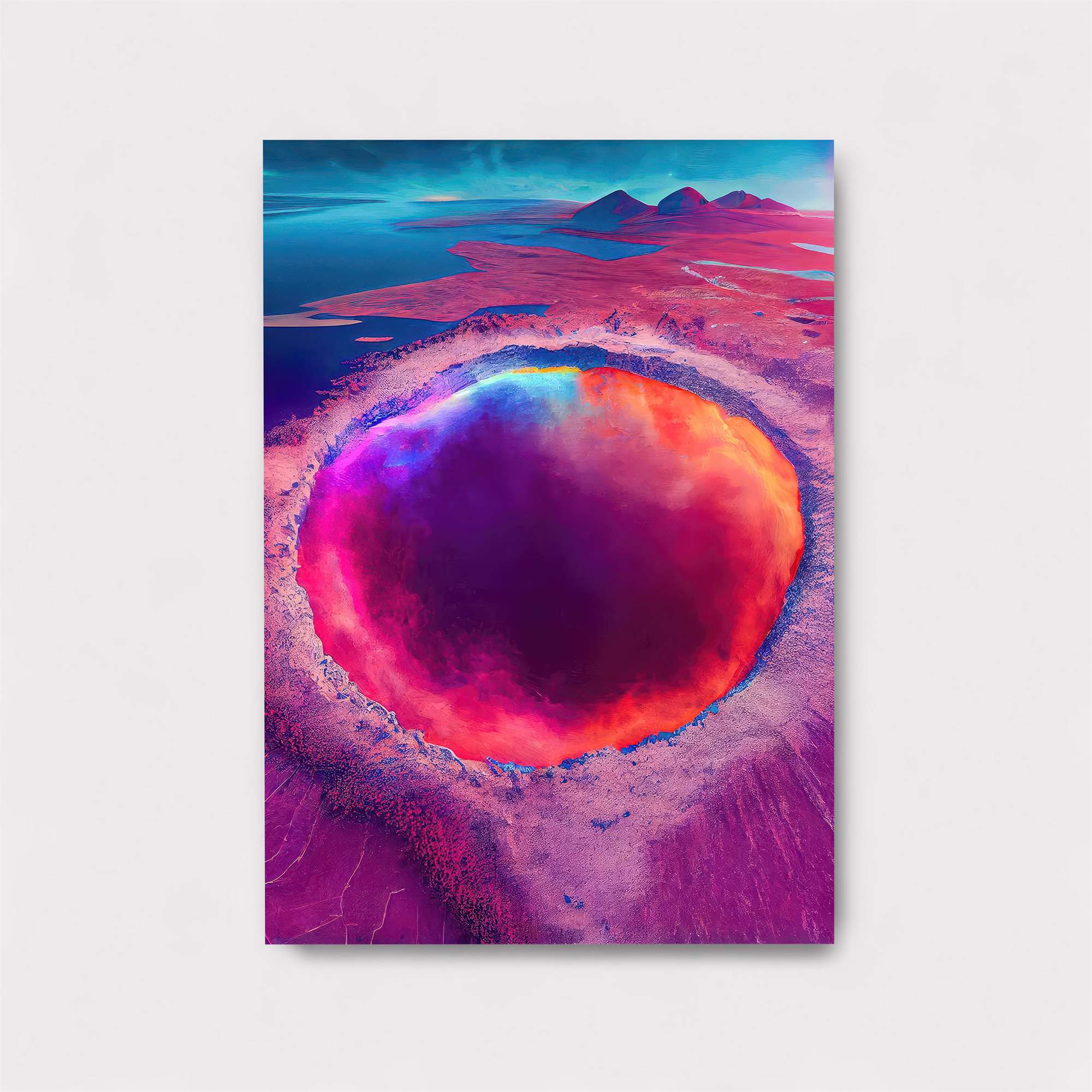 Cosmic Whirl Safe Wall Magnetic / M