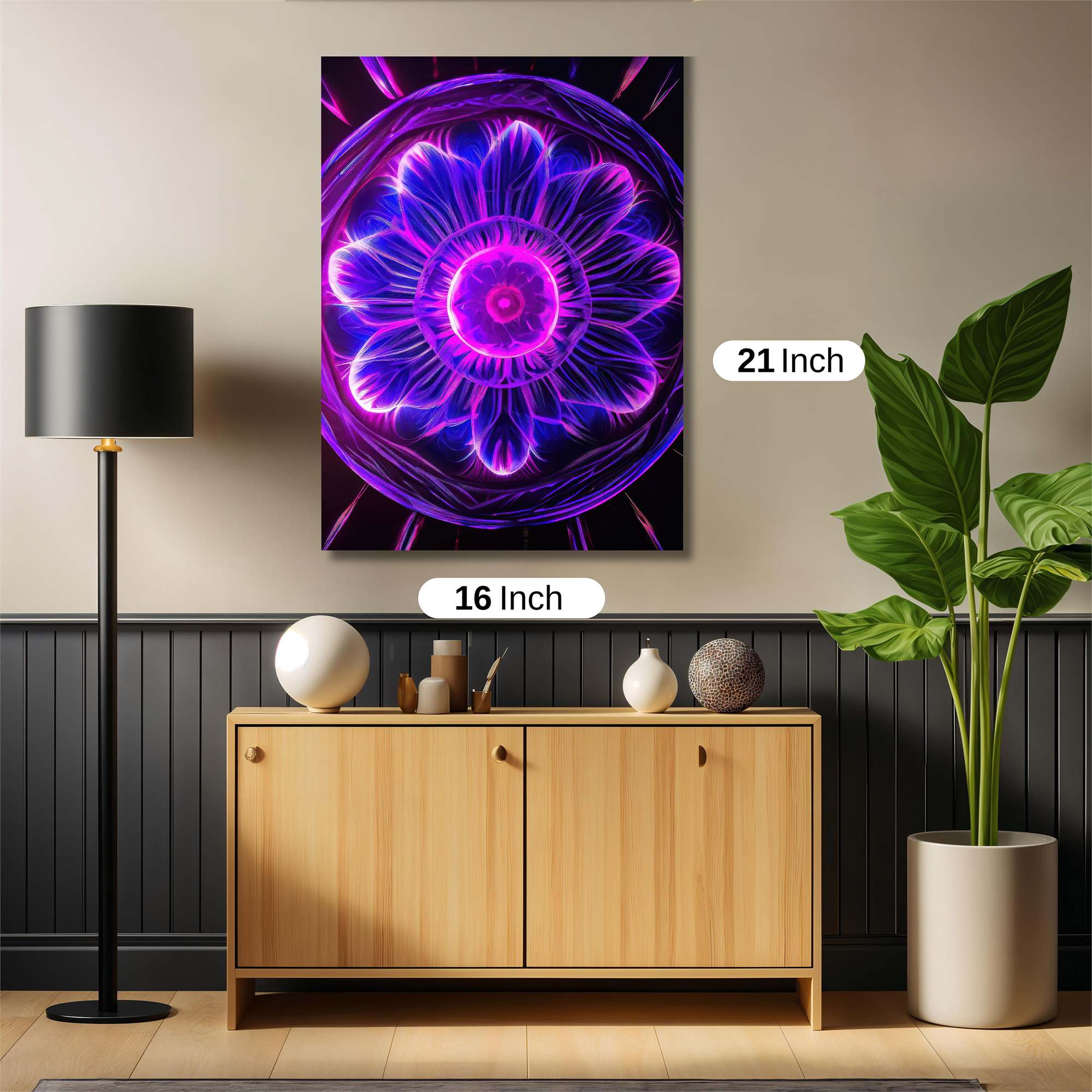 Cosmic Bloom Safe Wall Magnetic / M