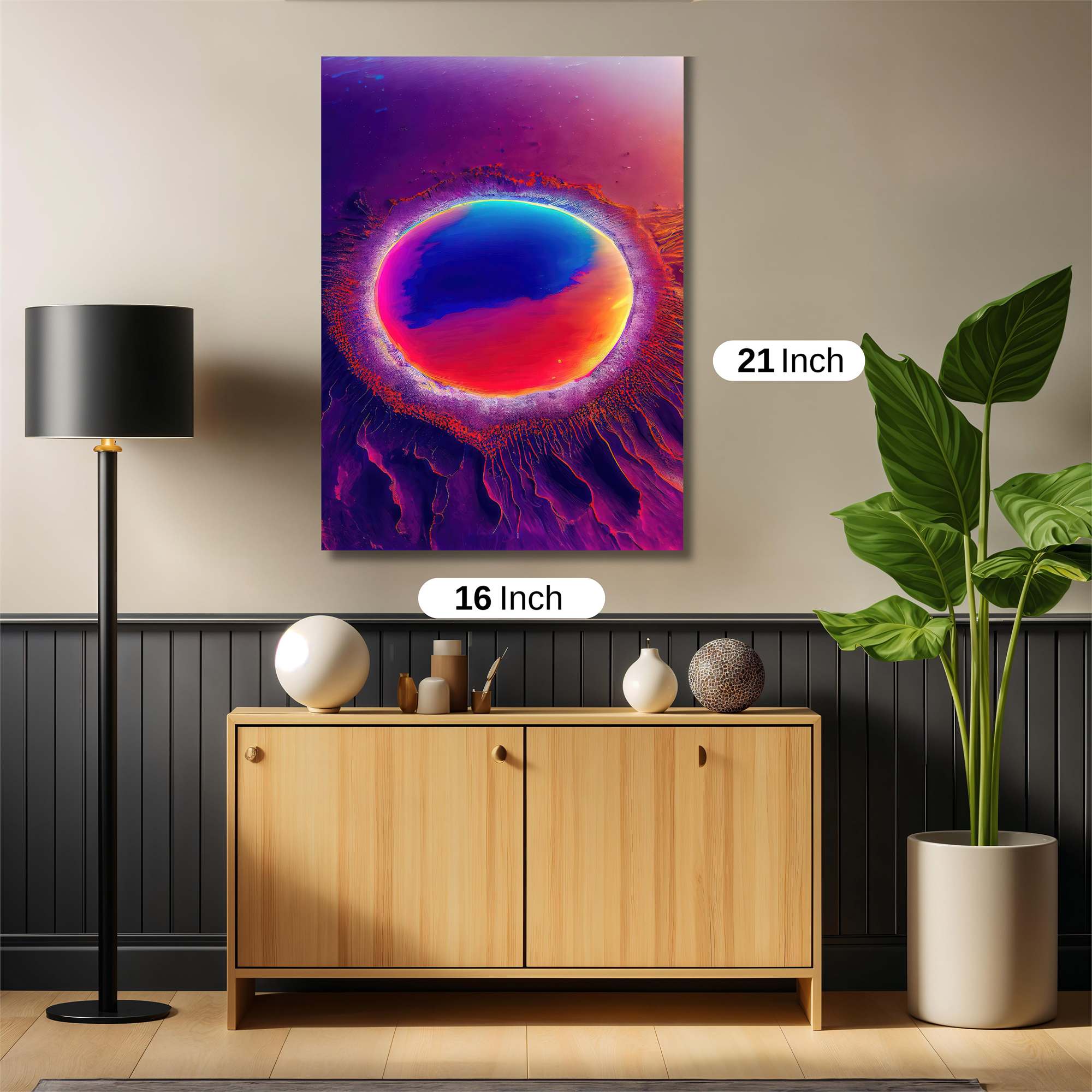 Mars Dreamscape Safe Wall Magnetic / M