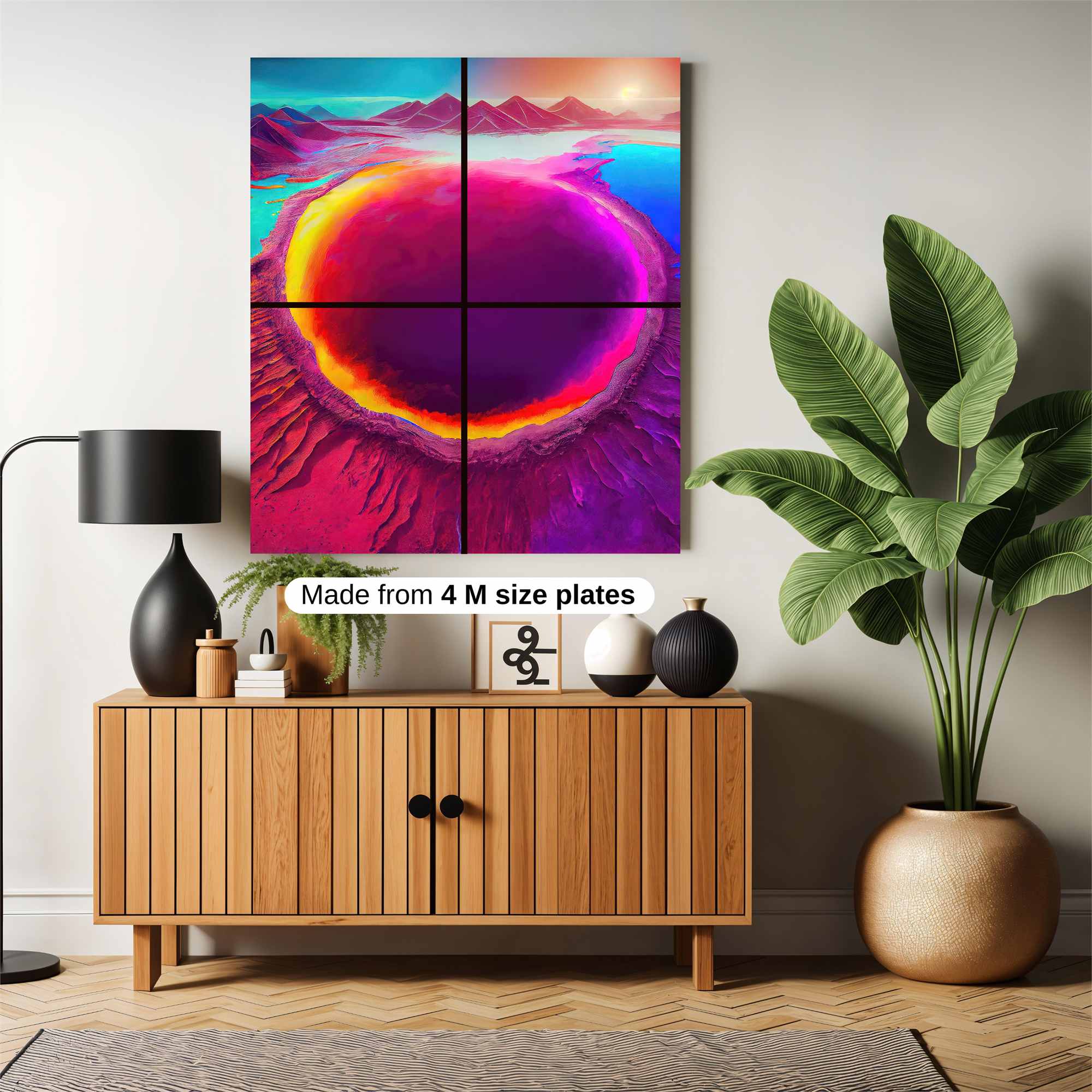 Volcanic Serenity Safe Wall Magnetic / M