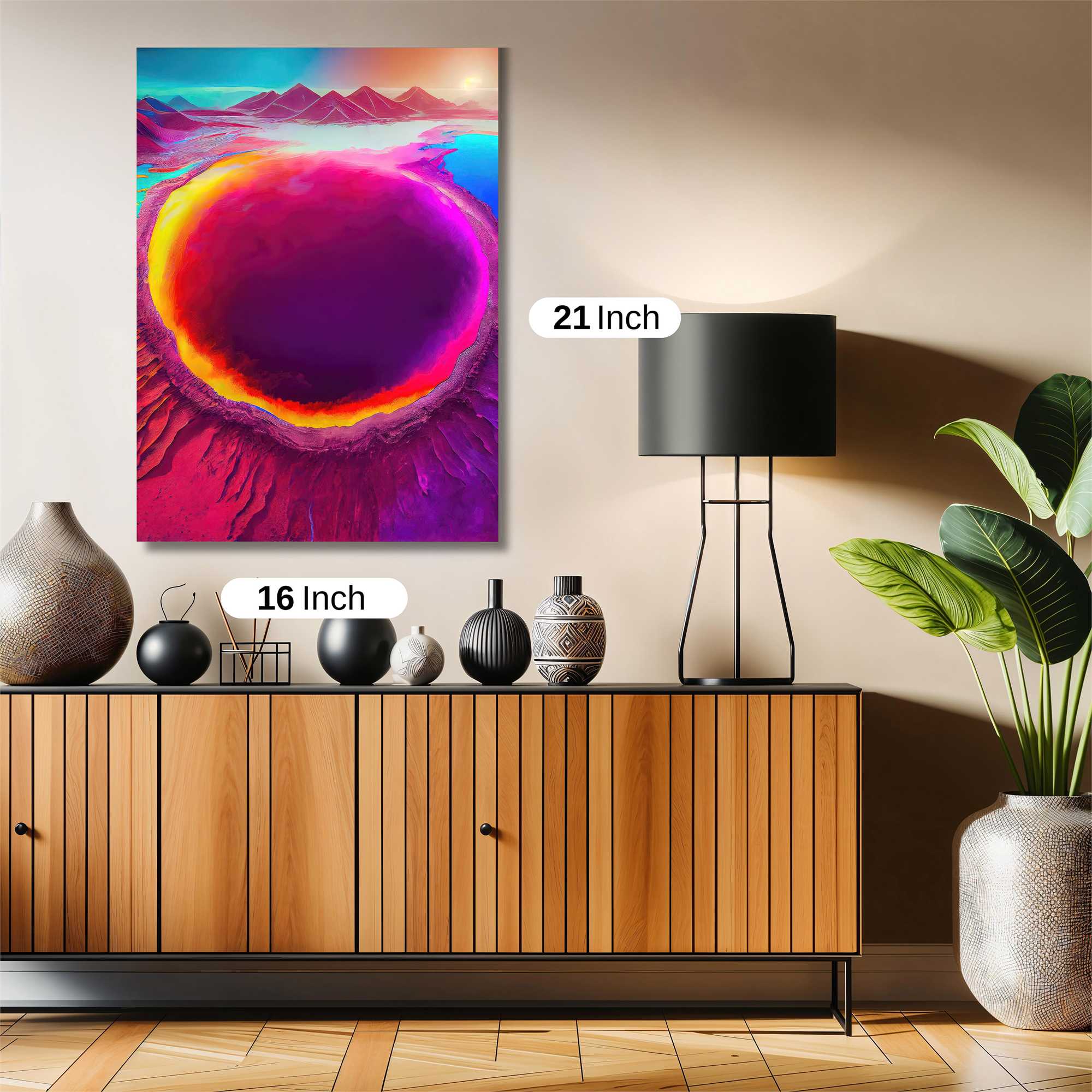 Volcanic Serenity Safe Wall Magnetic / M