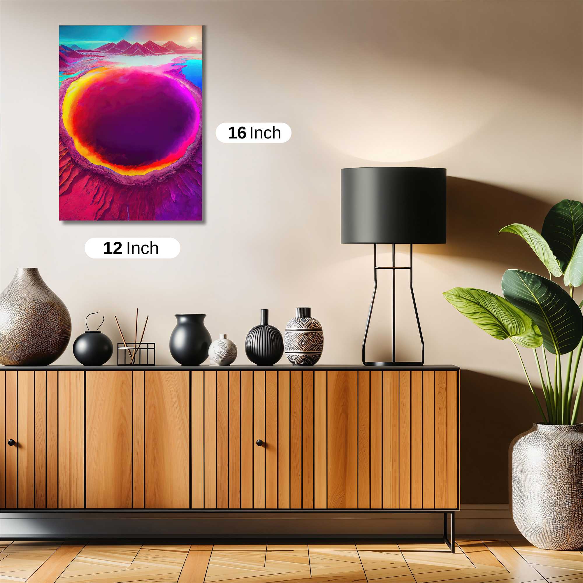 Volcanic Serenity Safe Wall Magnetic / M