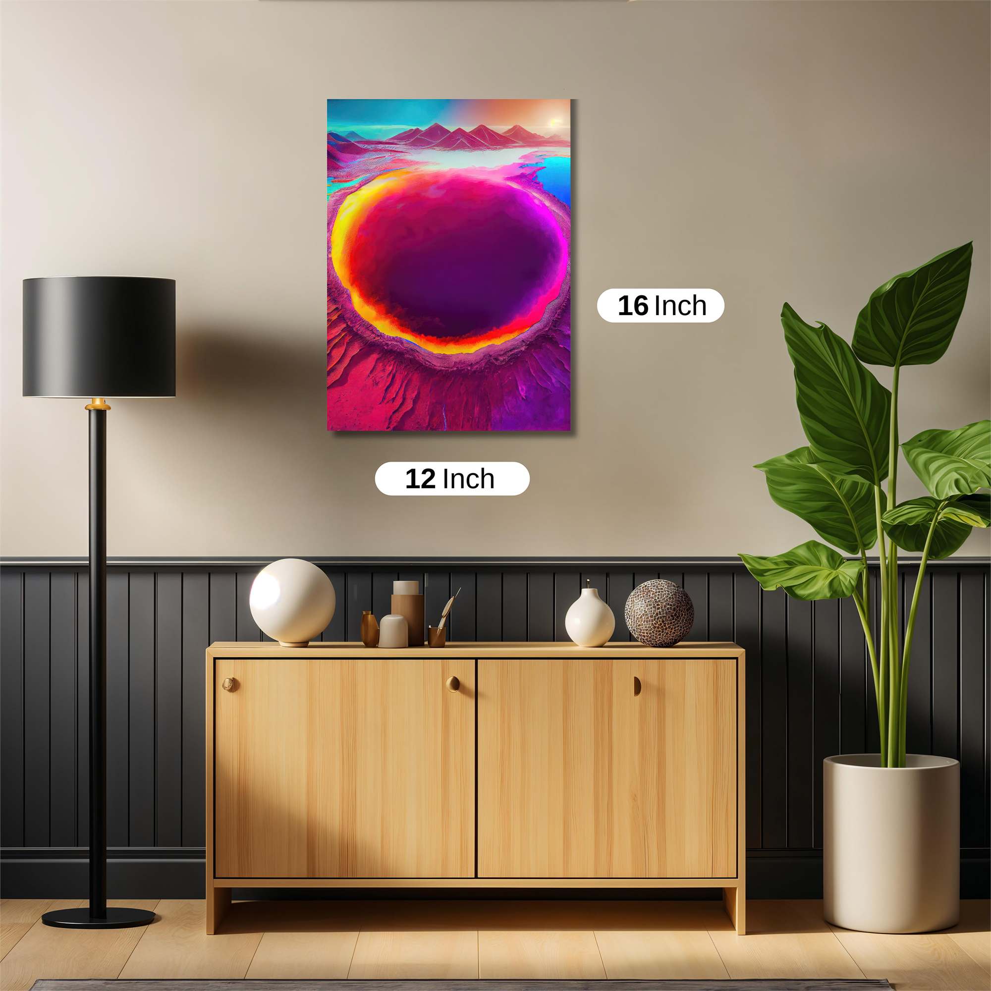 Volcanic Serenity Safe Wall Magnetic / M